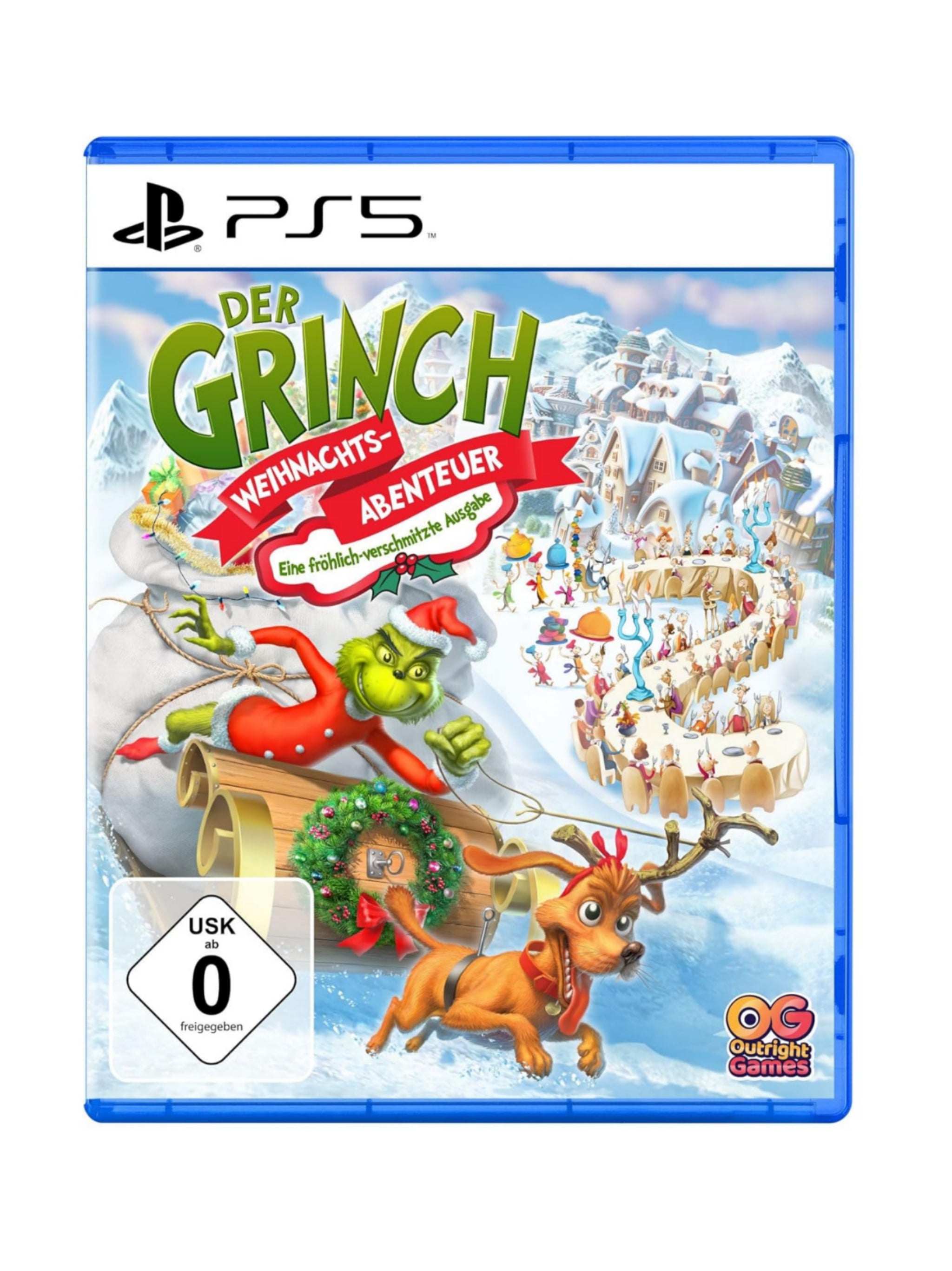 Der Grinch - Weihnachtsabenteuer- E.f.v.Ausgabe - PS5