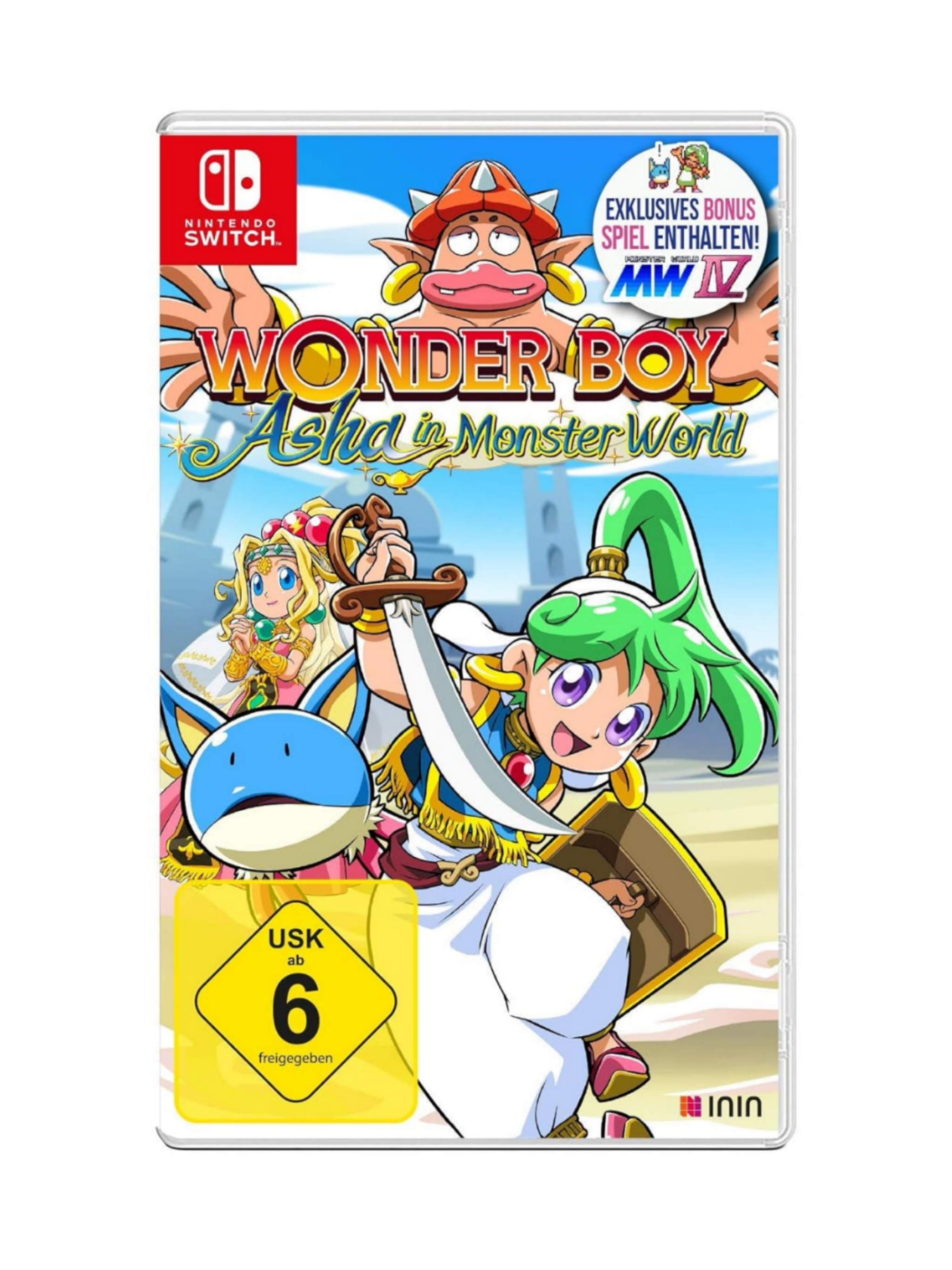 Wonder Boy: Asha in Monster World Nintendo Switch *gebraucht*