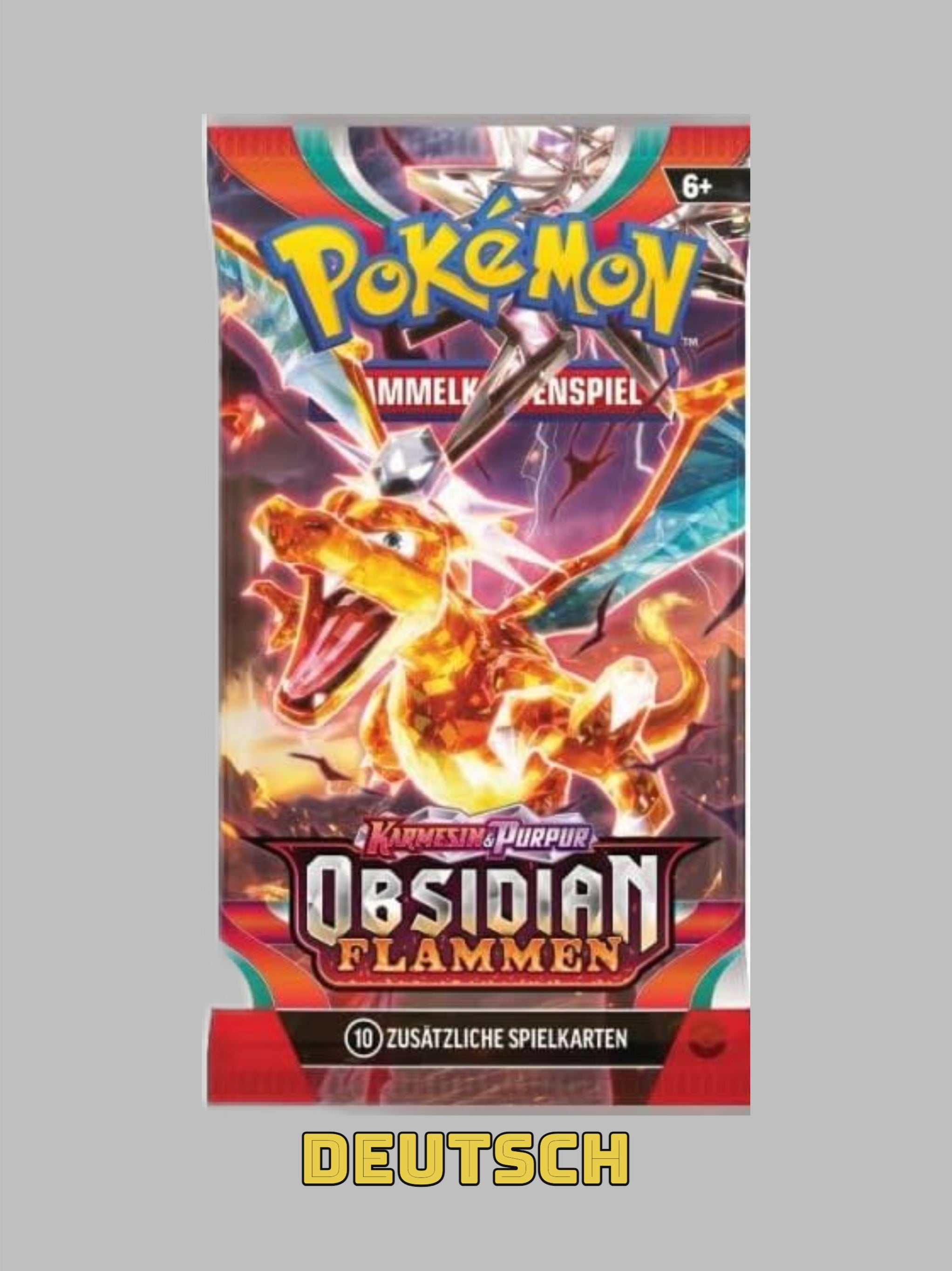 Pokemon Obsidian Flammen Booster Sammelkarten | DEUTSCH | Karmesin & Purpur Karten Serie