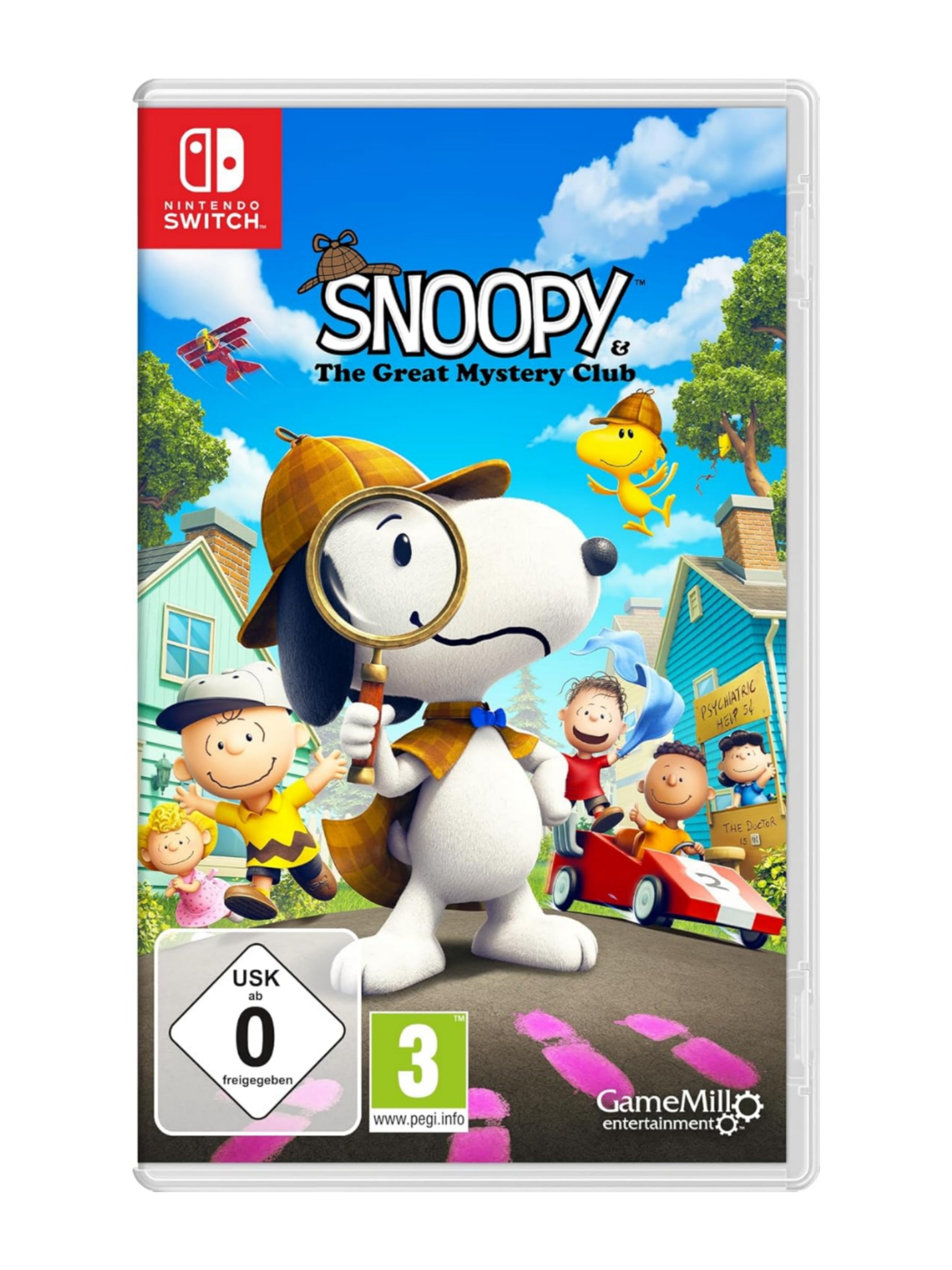 Snoopy The Great Mystery Club Nintendo Switch Neu