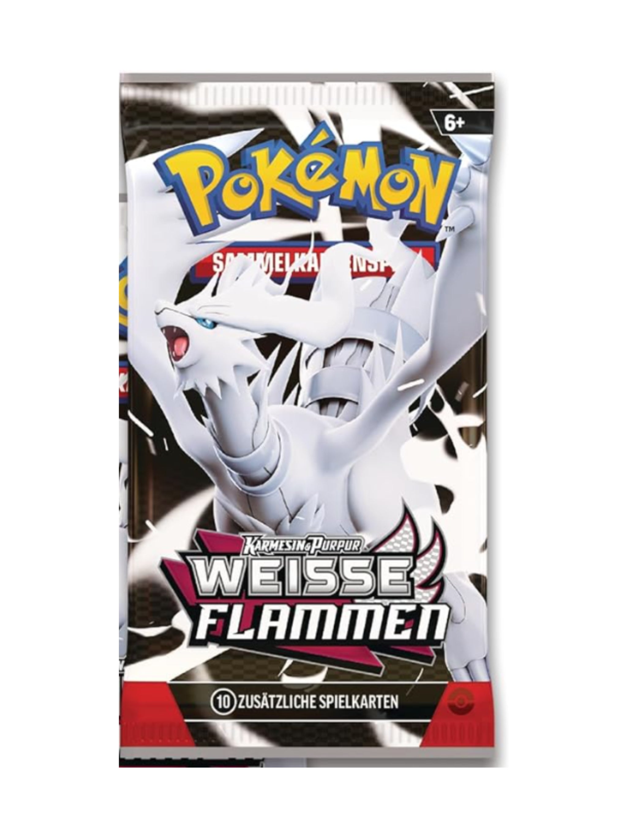 Pokemon Karmesin & Purpur Weiße Flammen - 1 Stück Booster Deutsch