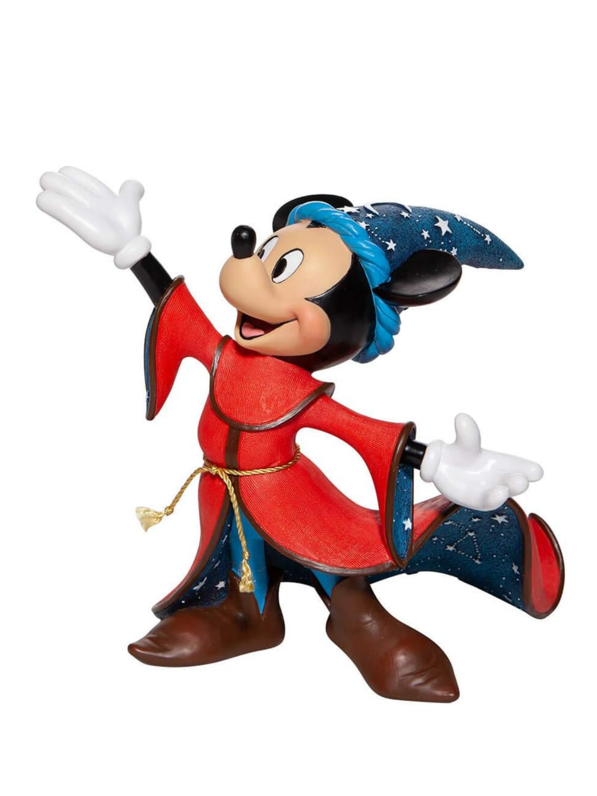 Fantasia 80. Jahrestag Zauberlehrling Micky Maus Figur, 22 cm, Mehrfarbig