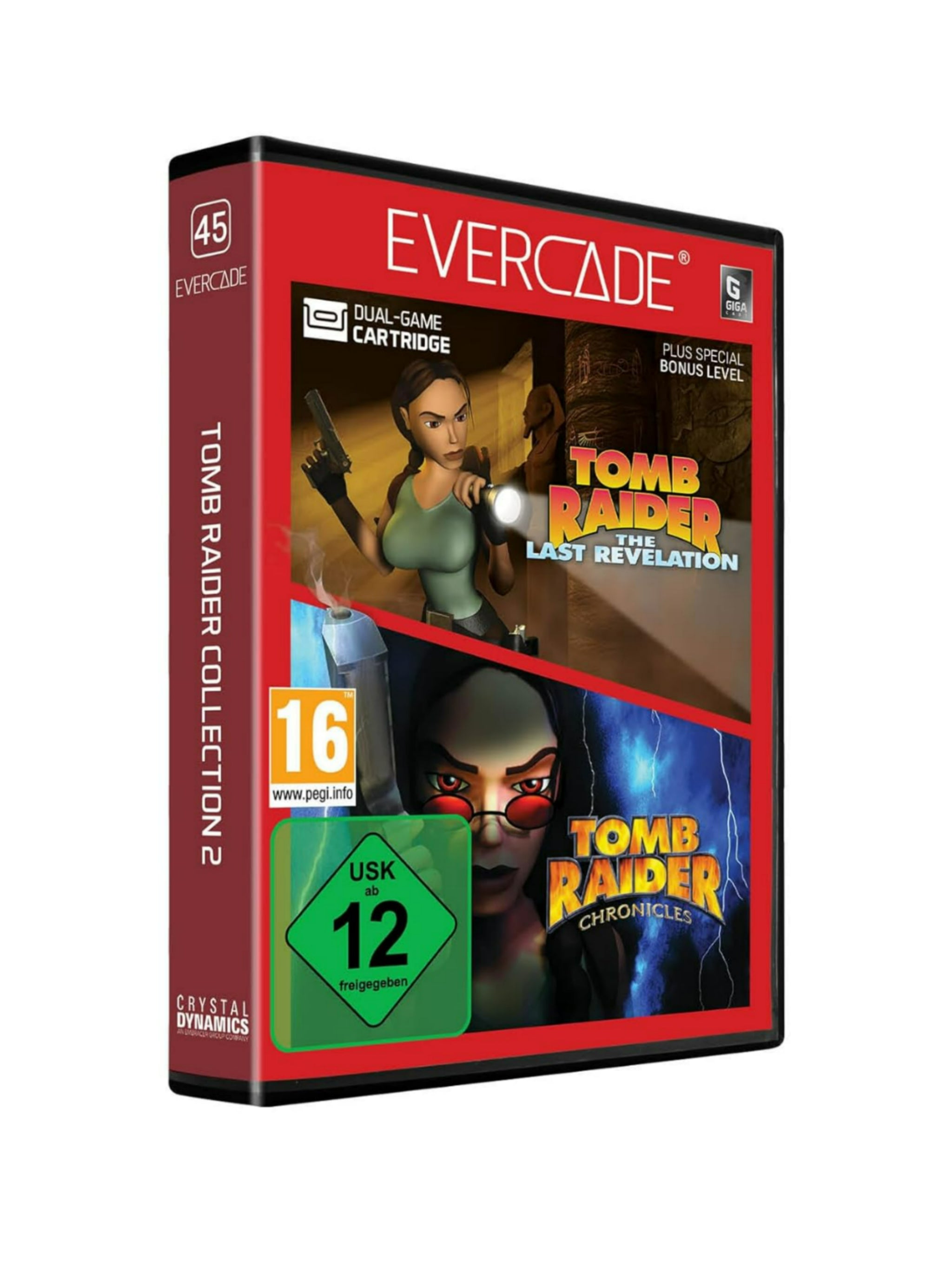 Tomb Raider Collection 2 Evercade *Neu