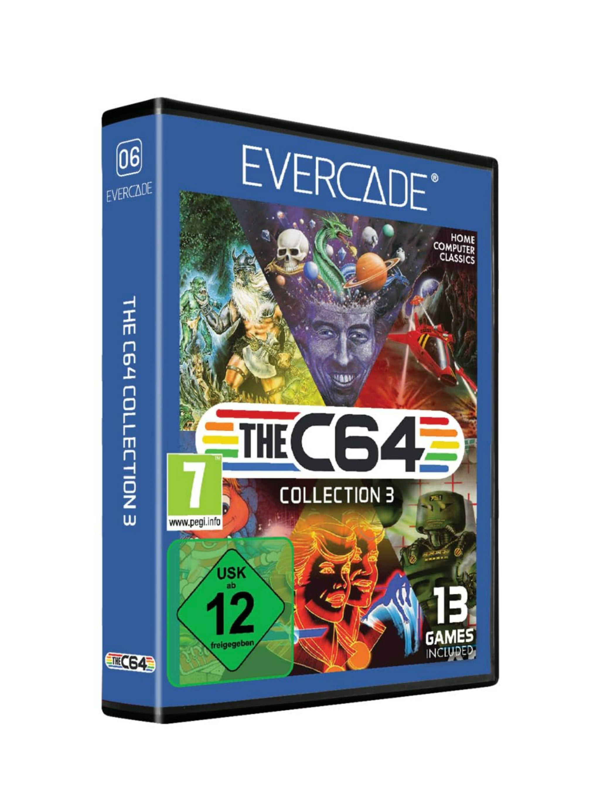 The C64 Collection 3 Cartridge Evercade *Neu