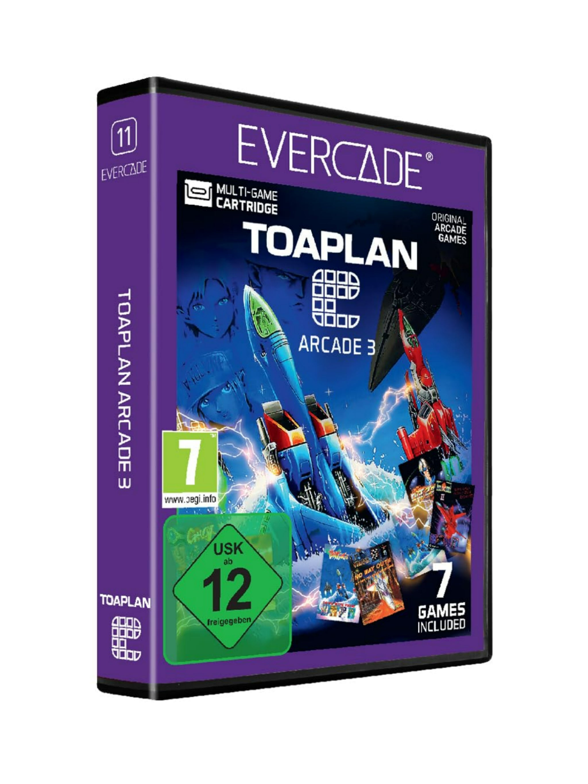 Toaplan Arcade Collection 3 Cartridge Evercade *Neu