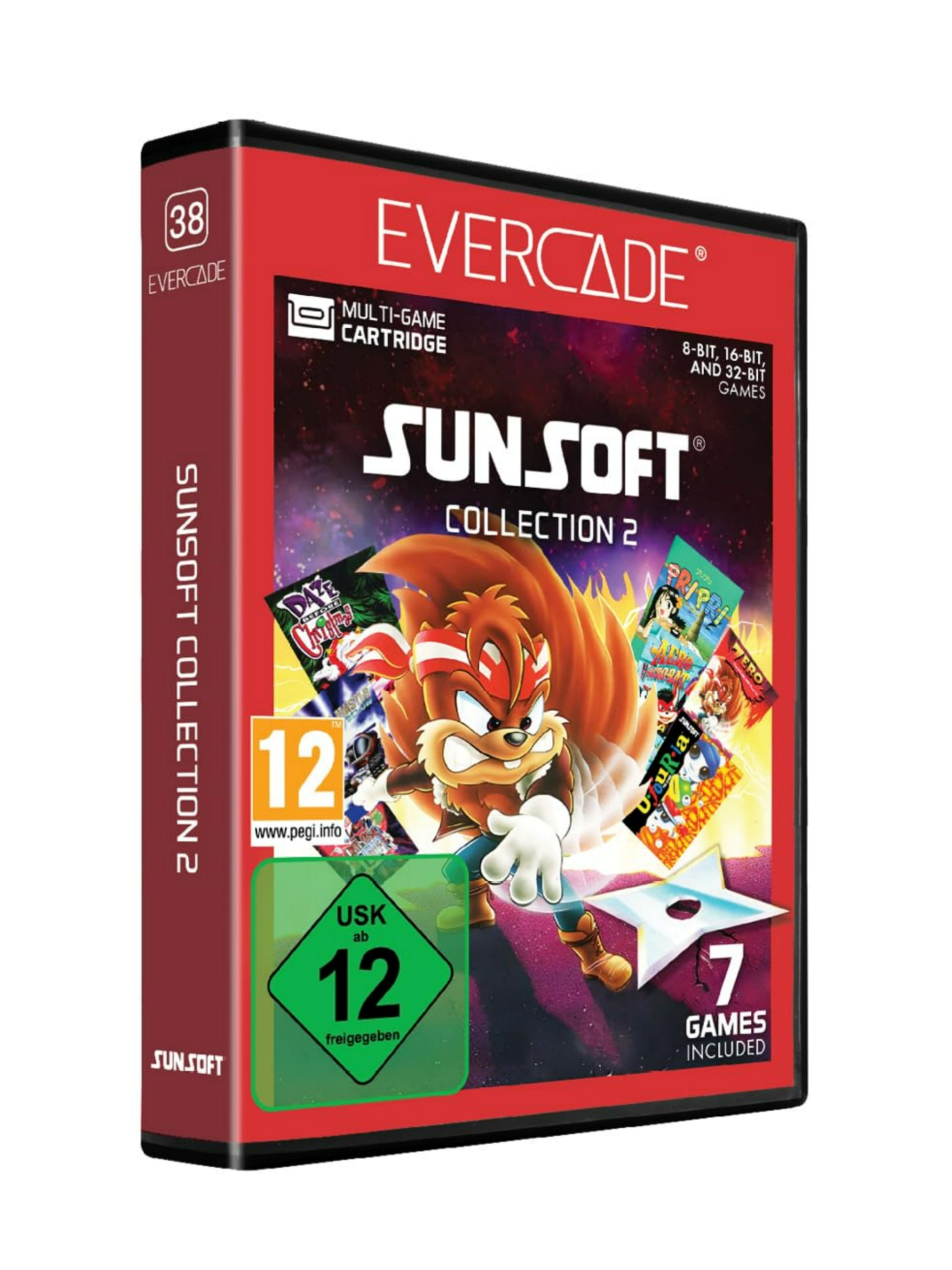 Sunsoft Collection 2 Cartridge Evercade *Neu