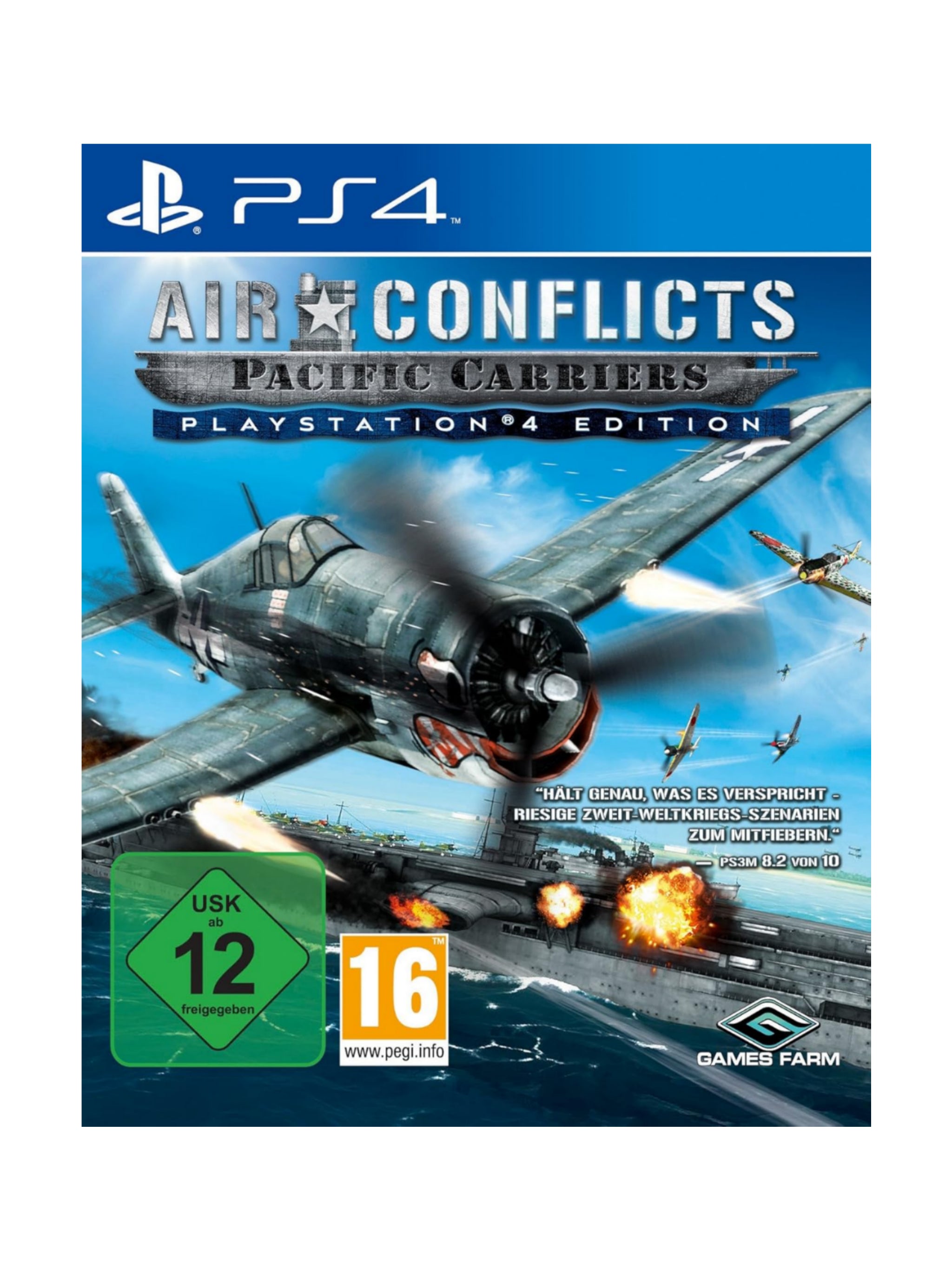 Air Conflicts: Pacific Carriers - Playstation 4 *gebraucht