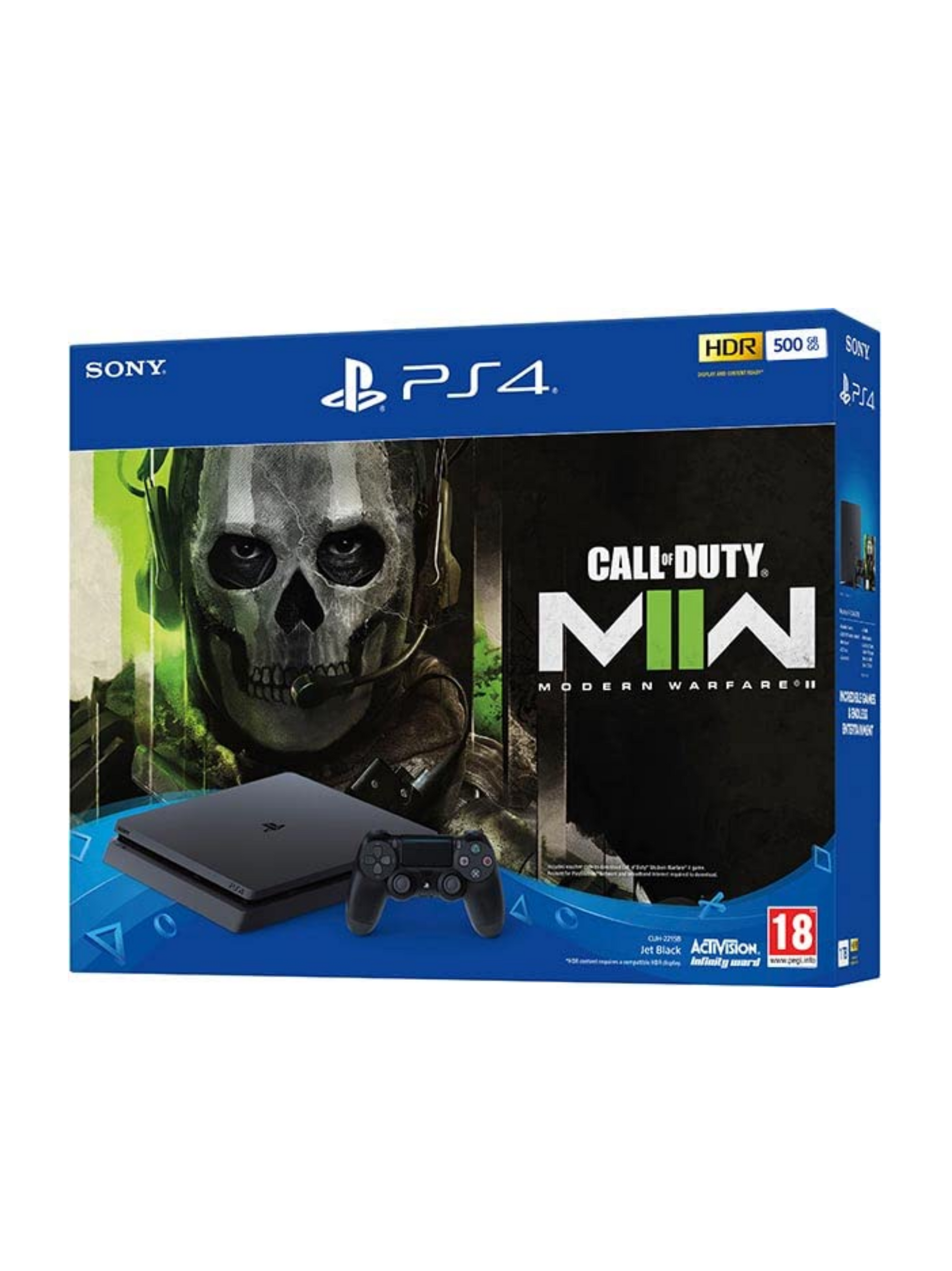 Sony PlayStation 4 Konsole Call of Duty Modern Warfare II Bundle – PS4 Bundle mit Konsole, Call of Duty Shooter-Action und PlayStation-Gaming