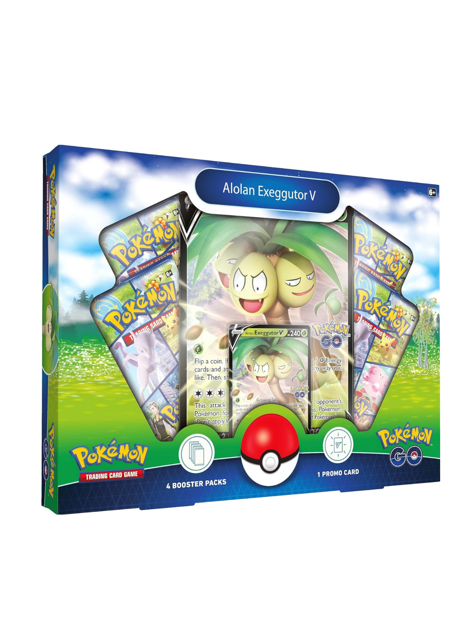 TCG Pokémon GO Alolan Exeggutor V Collection Box - EN *Englische Version*