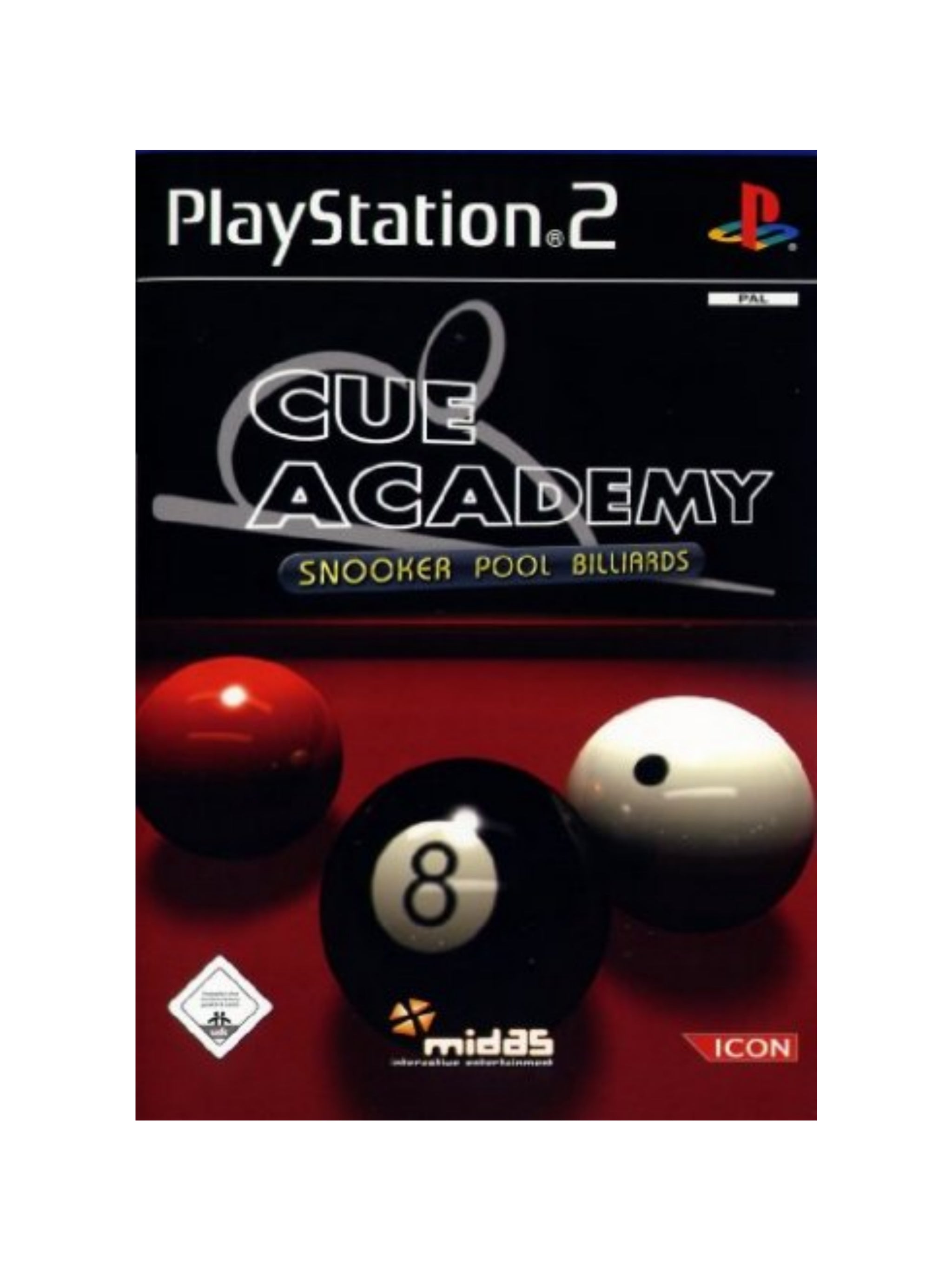 Cue Academy: Snooker, Pool, Billards Playstation 2 / PS2 *gebraucht