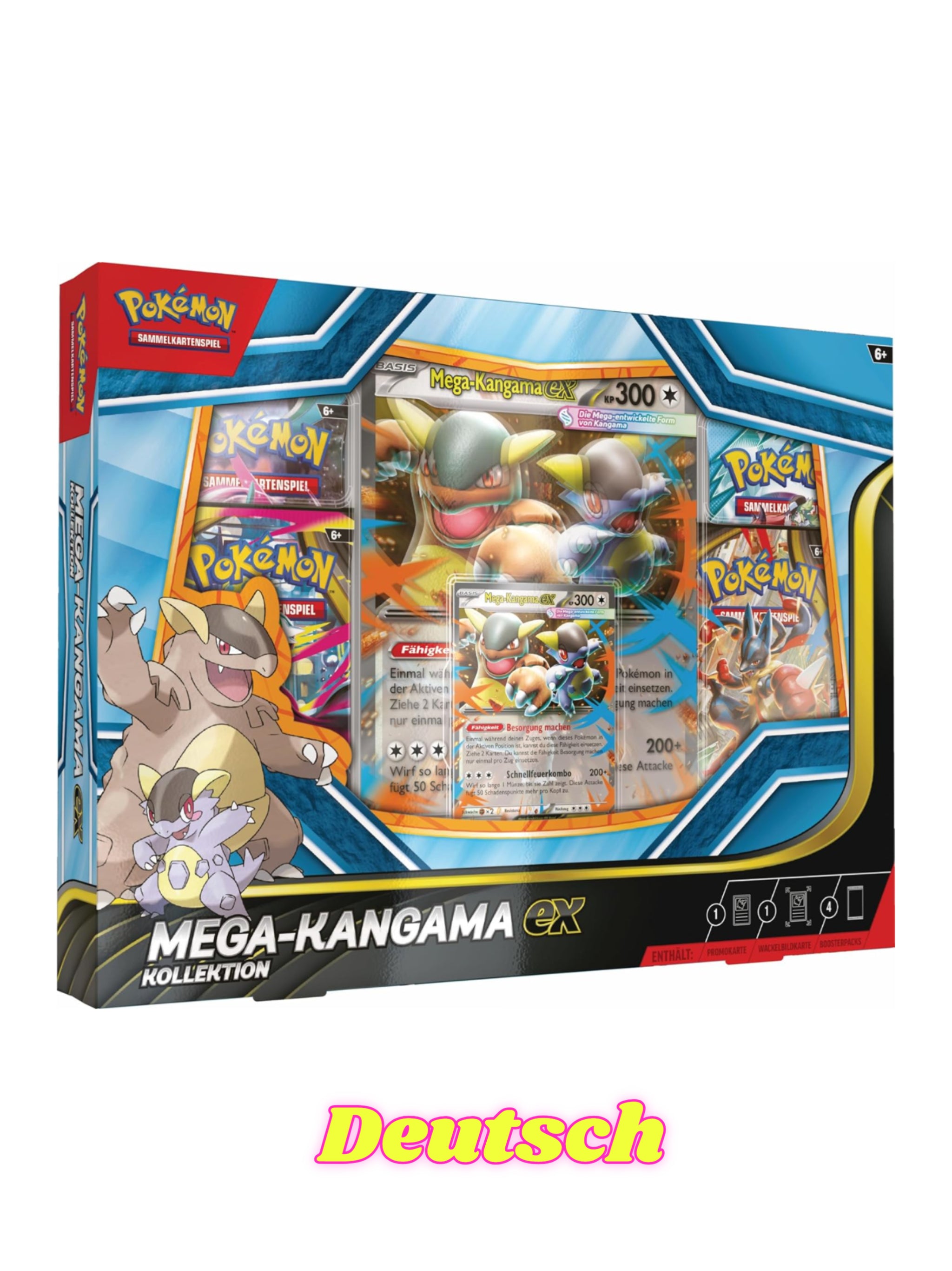 Pokémon Mega - Kangama ex Kollektion (deutsch)