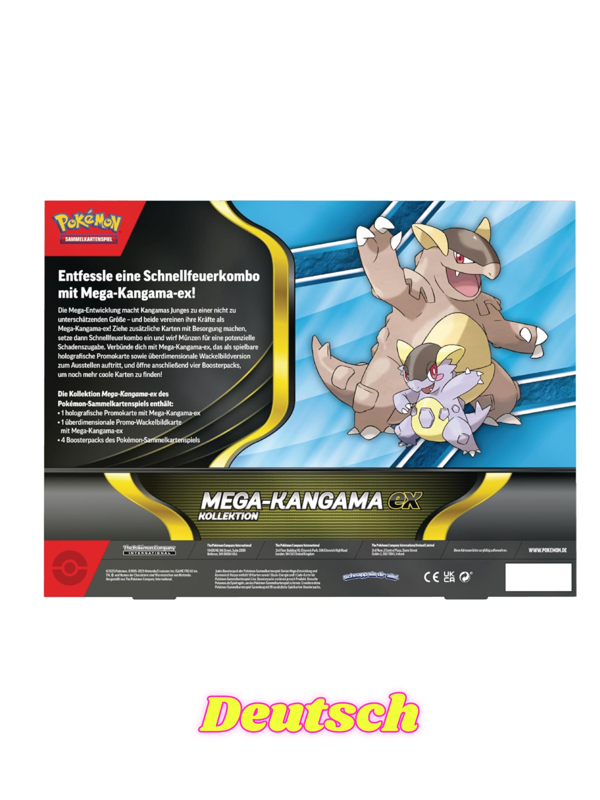 Pokémon Mega - Kangama ex Kollektion (deutsch)