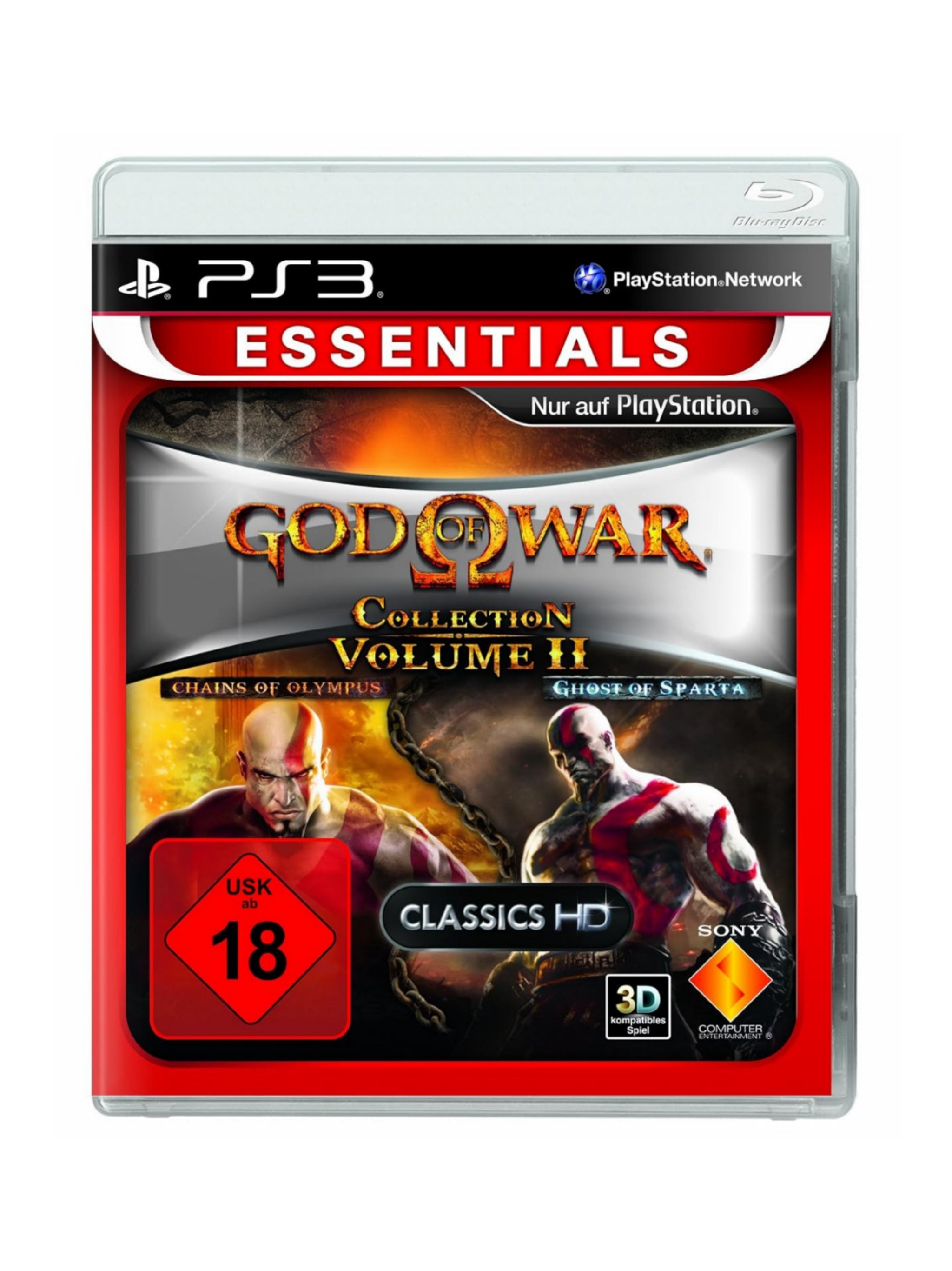 God of War, Vol. 2 (Chains of Olympus / Ghost of Sparta) - PS3 *gebraucht
