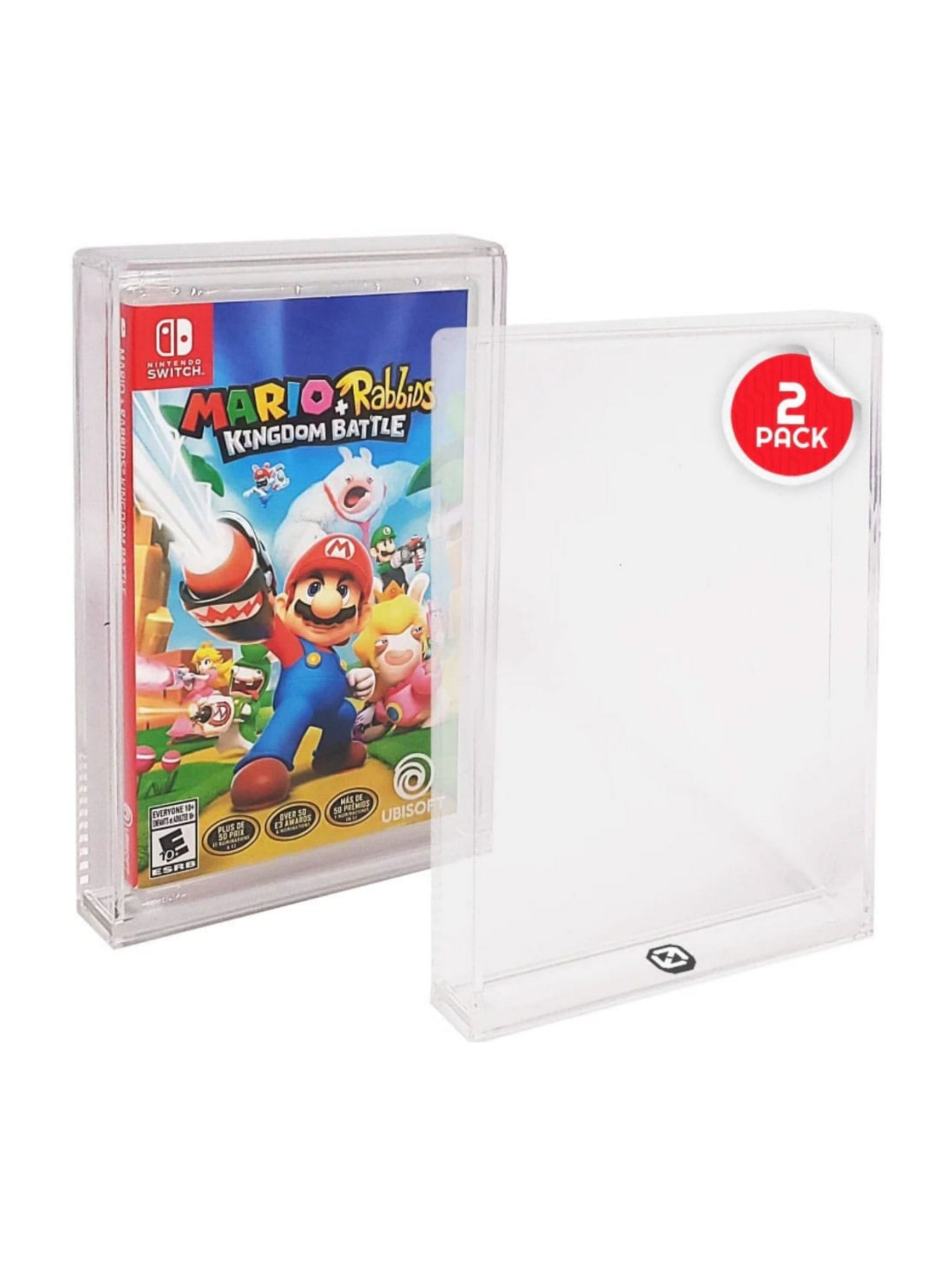 Acrylgehäuse 2er-Pack für Nintendo Switch Spiele