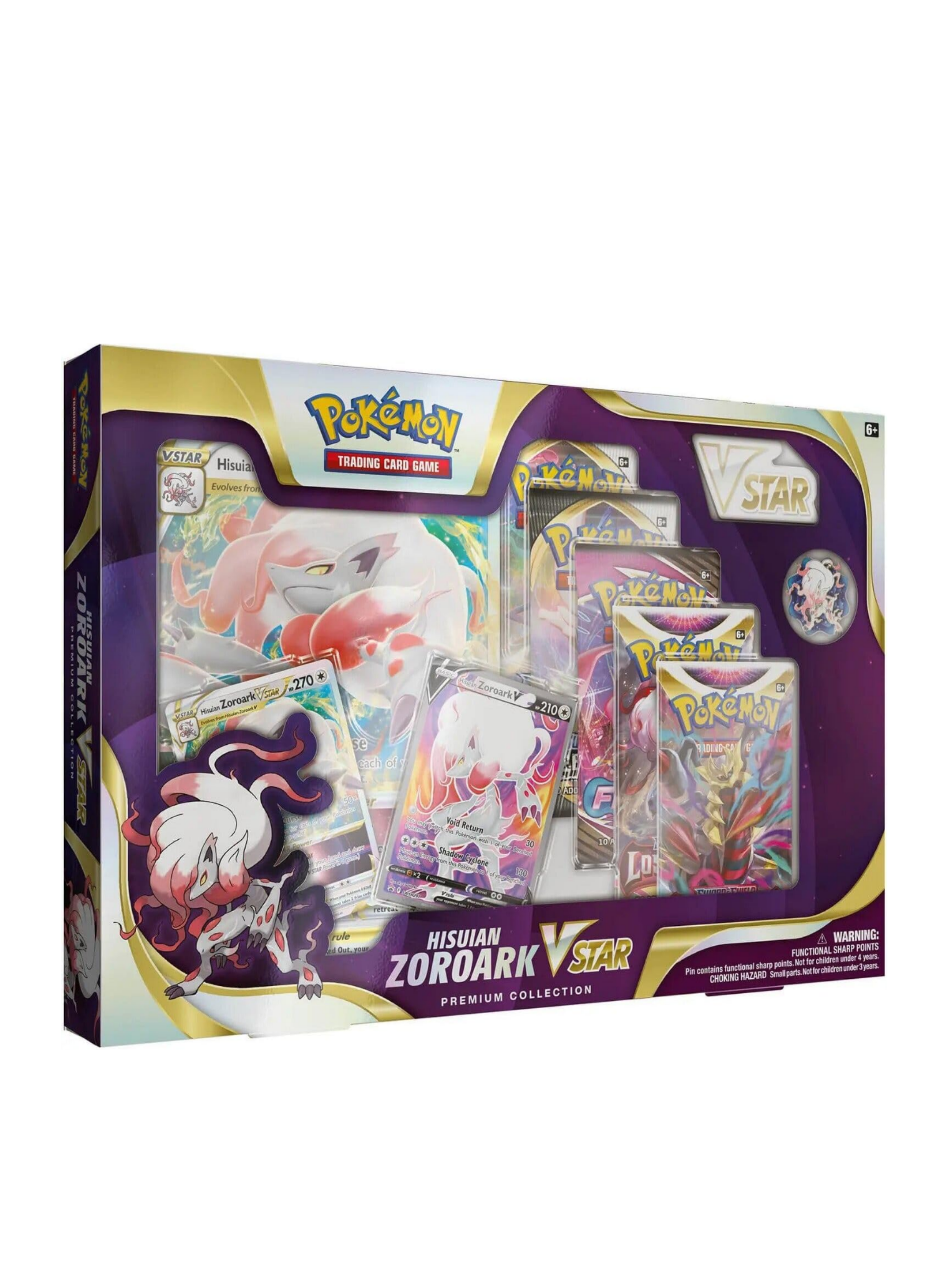 Pokémon TCG Hisuian Zoroark VSTAR Premium Collection Box *englische Version*