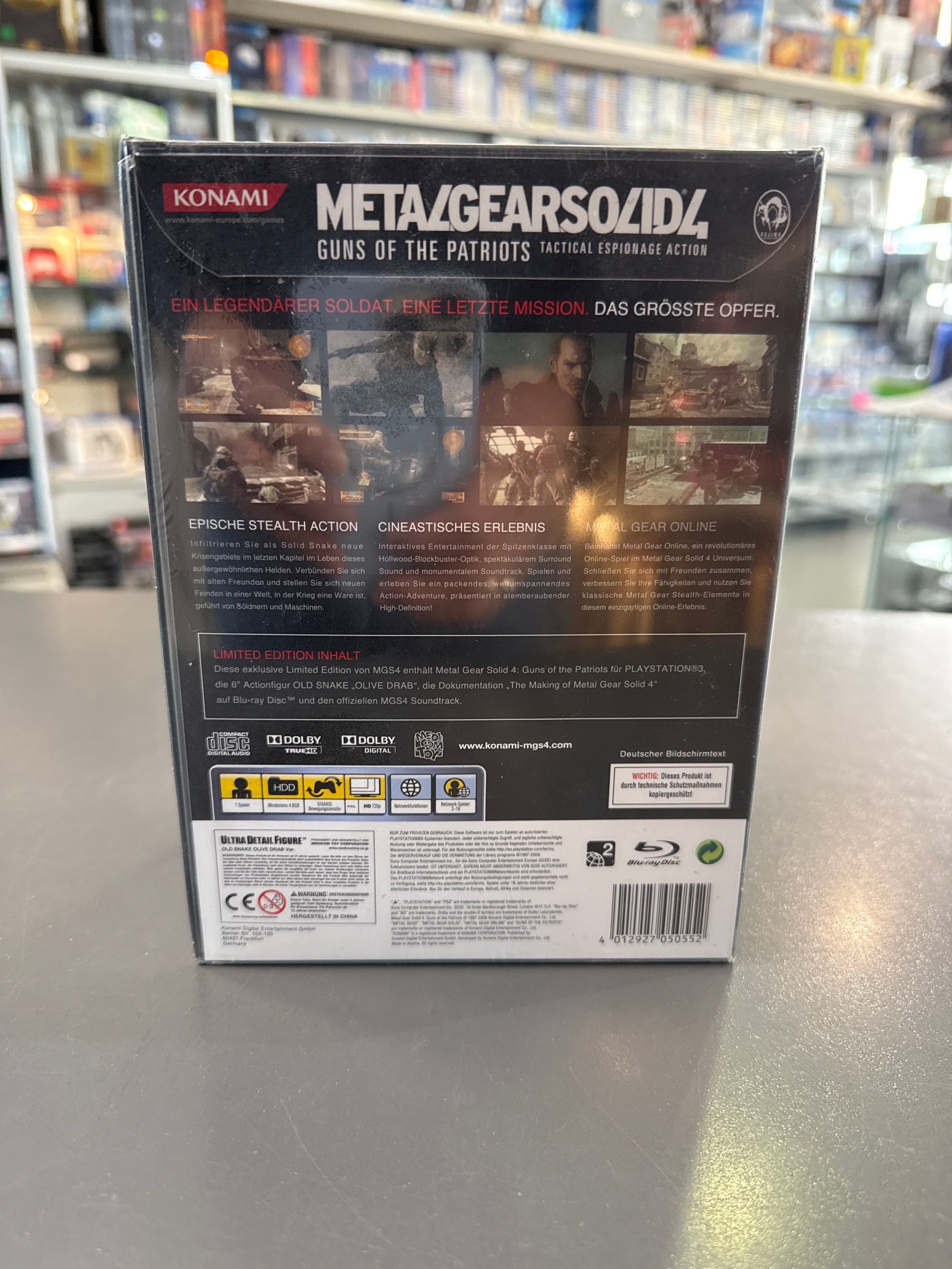Metal Gear Solid 4: Guns of the Patriots (Limited Edition) Neuware in Folie