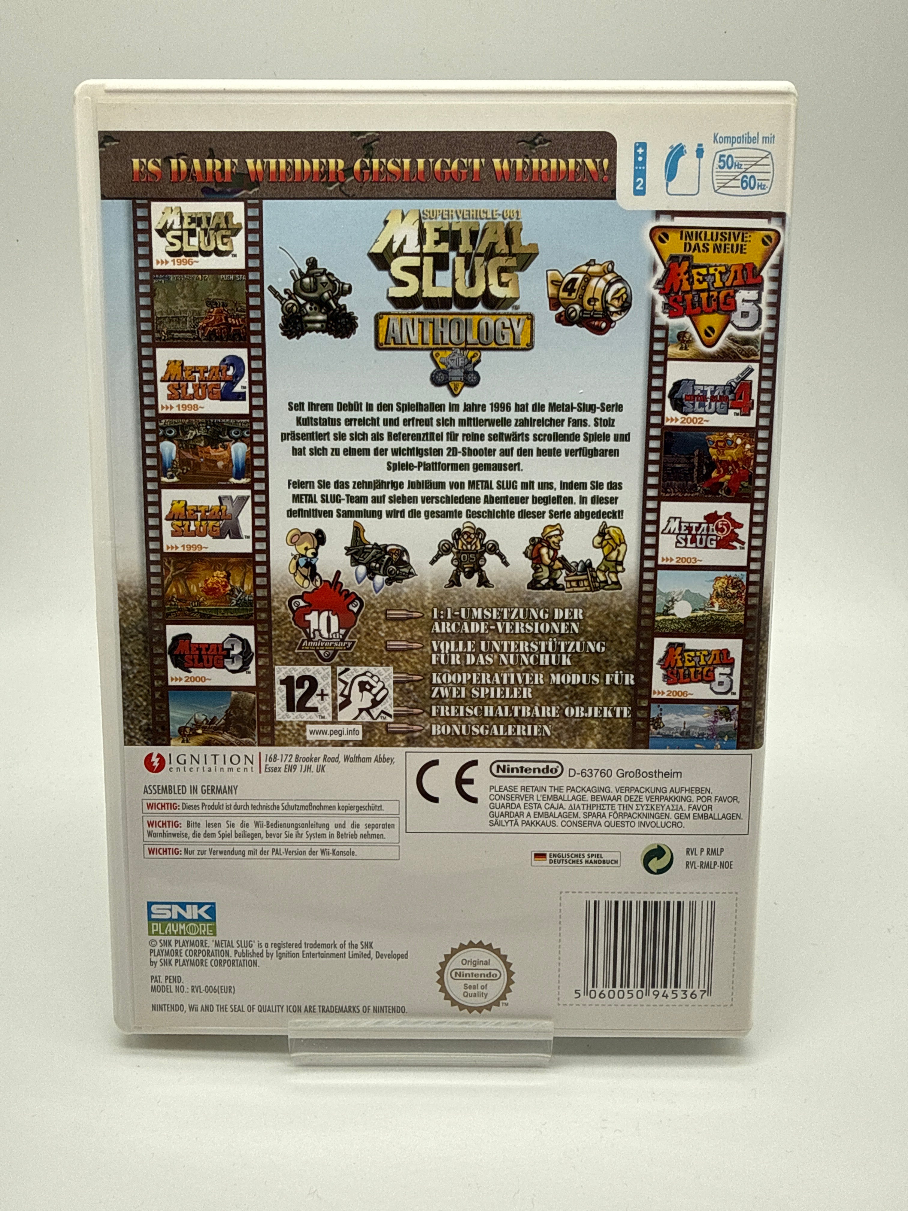 Metal Slug - Anthology (Nintendo Wii) *gebraucht