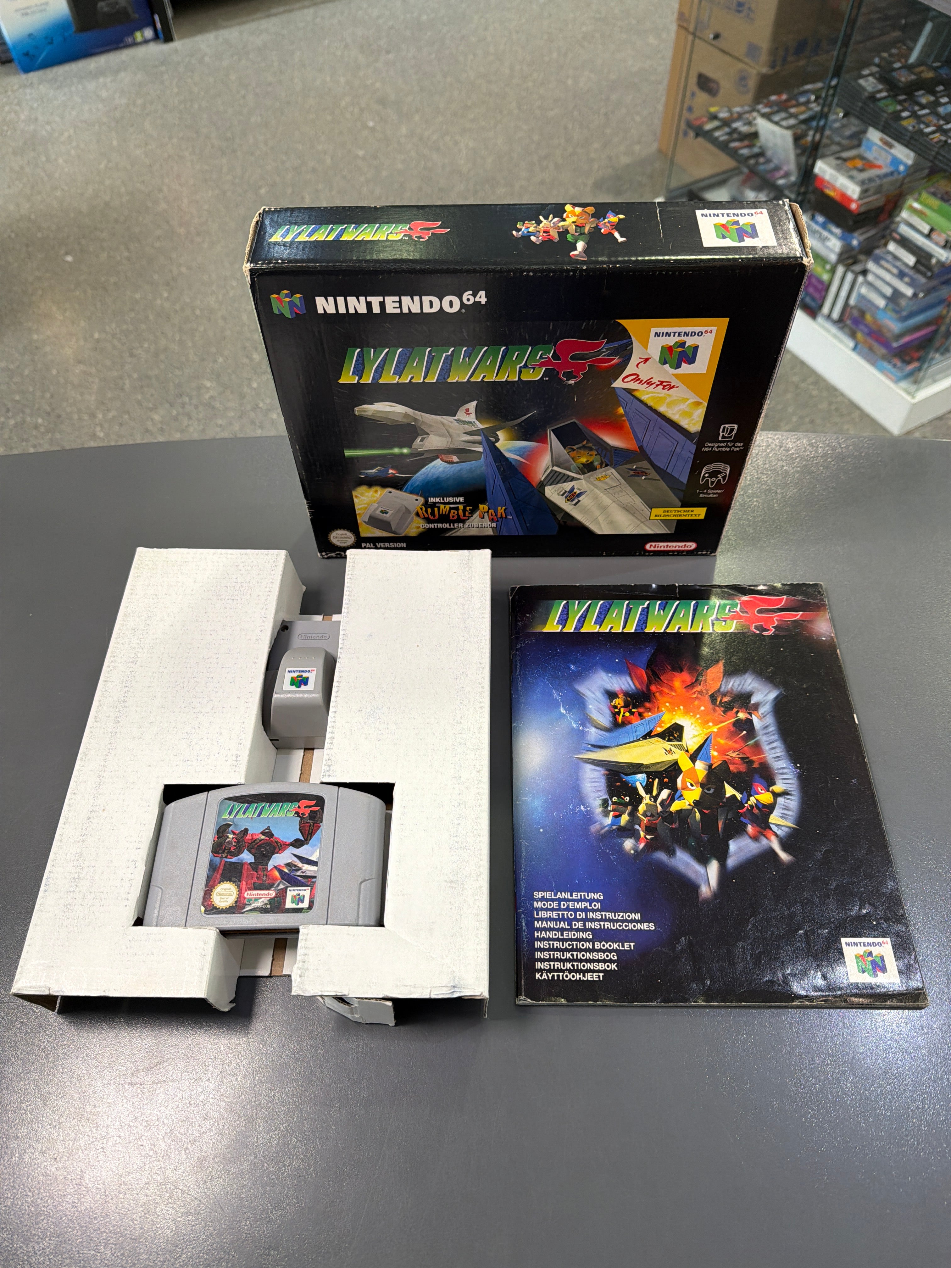 Lylat Wars Nintendo 64 OVP *gebraucht