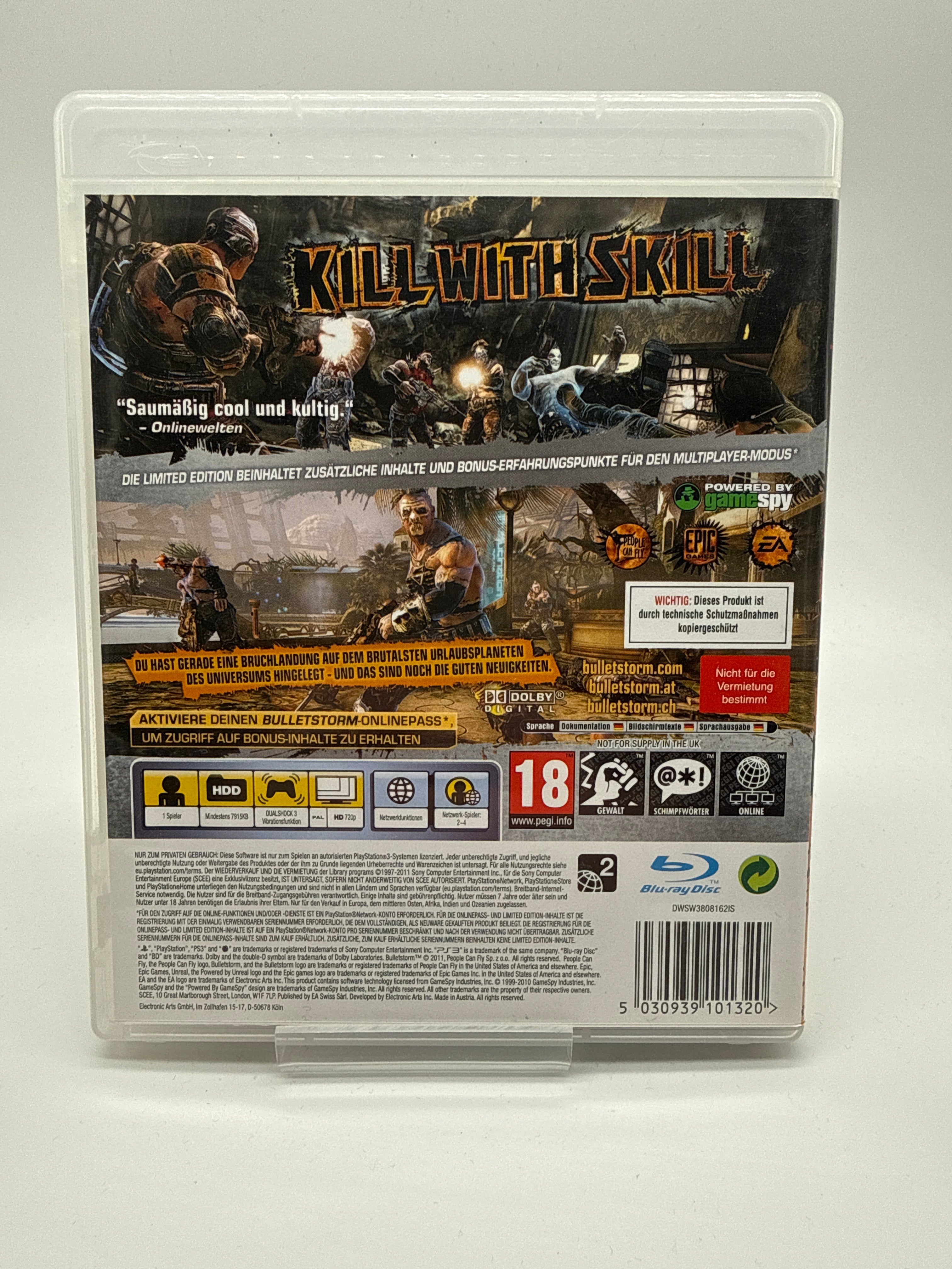 Bulletstorm - Limited Edition PS3 *gebraucht