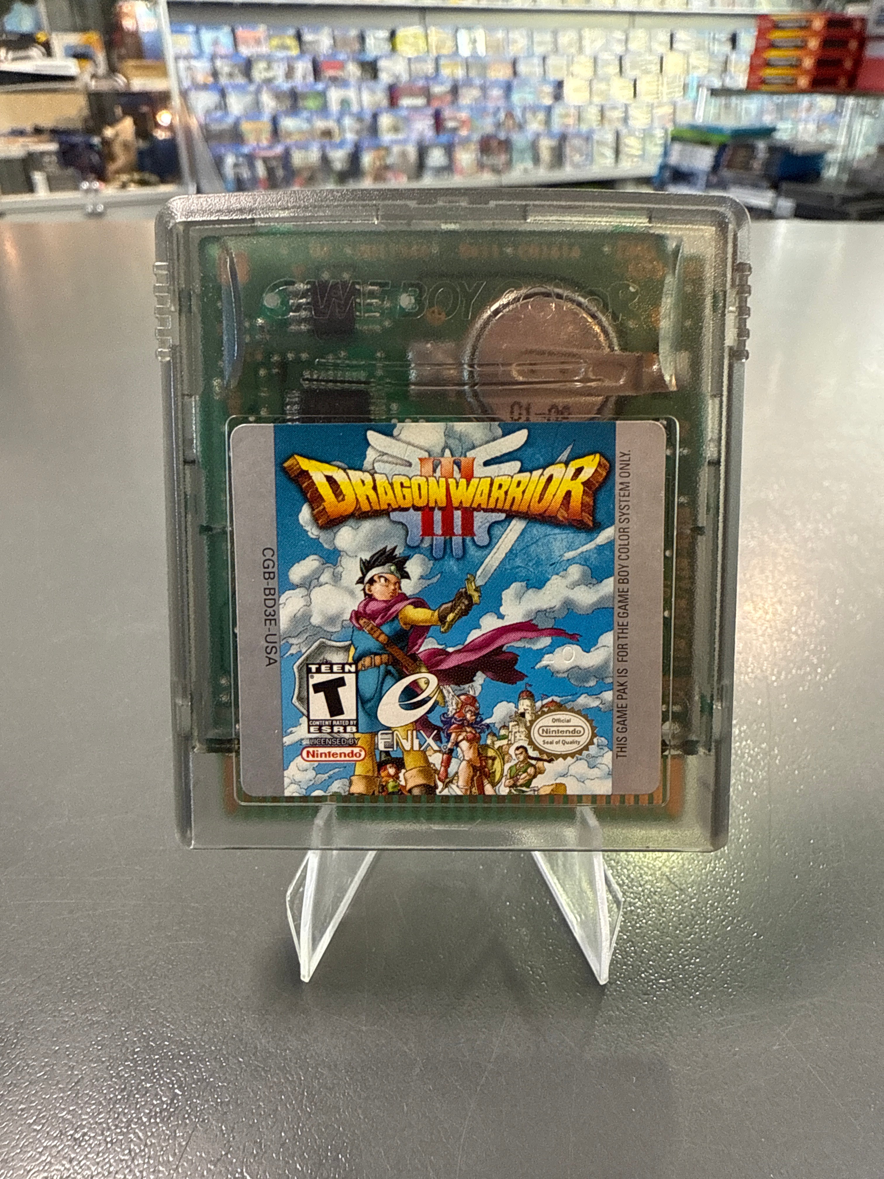 Dragon Warrior 3  – Nintendo Gameboy Color Spiel *Modul