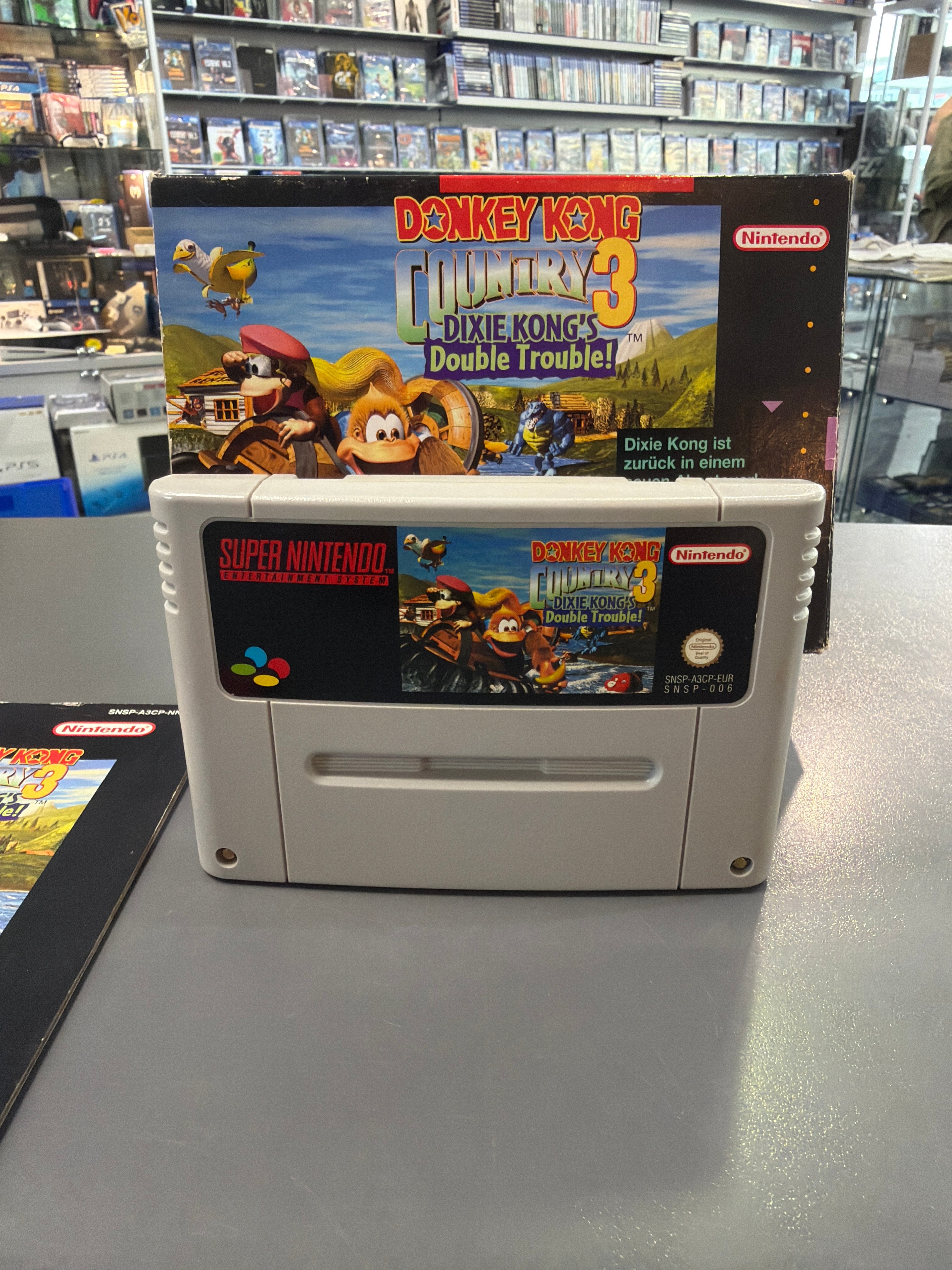 Donkey Kong Country 3 Super Nintendo OVP *gebraucht