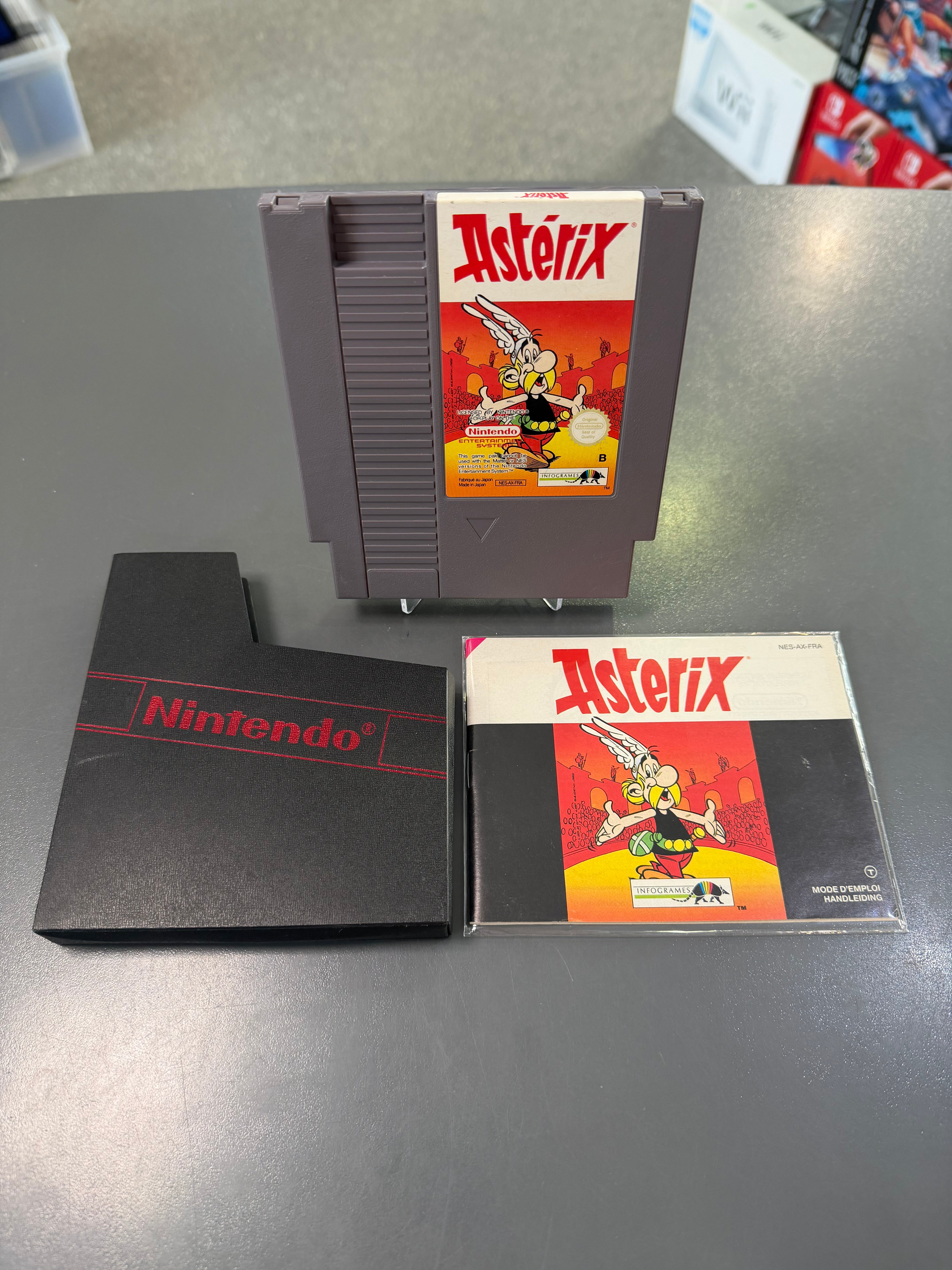 Asterix – NES mit Schuber und Anleitung *gebraucht