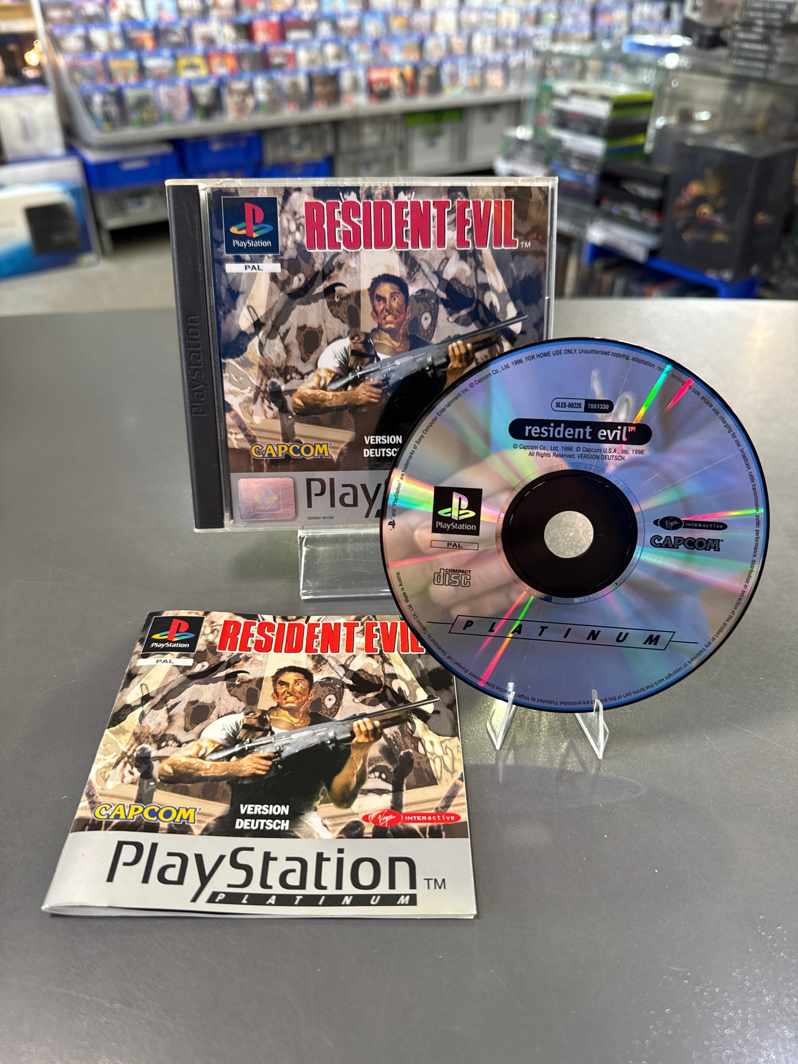 Resident Evil - Playstation 1 Platinum *gebraucht