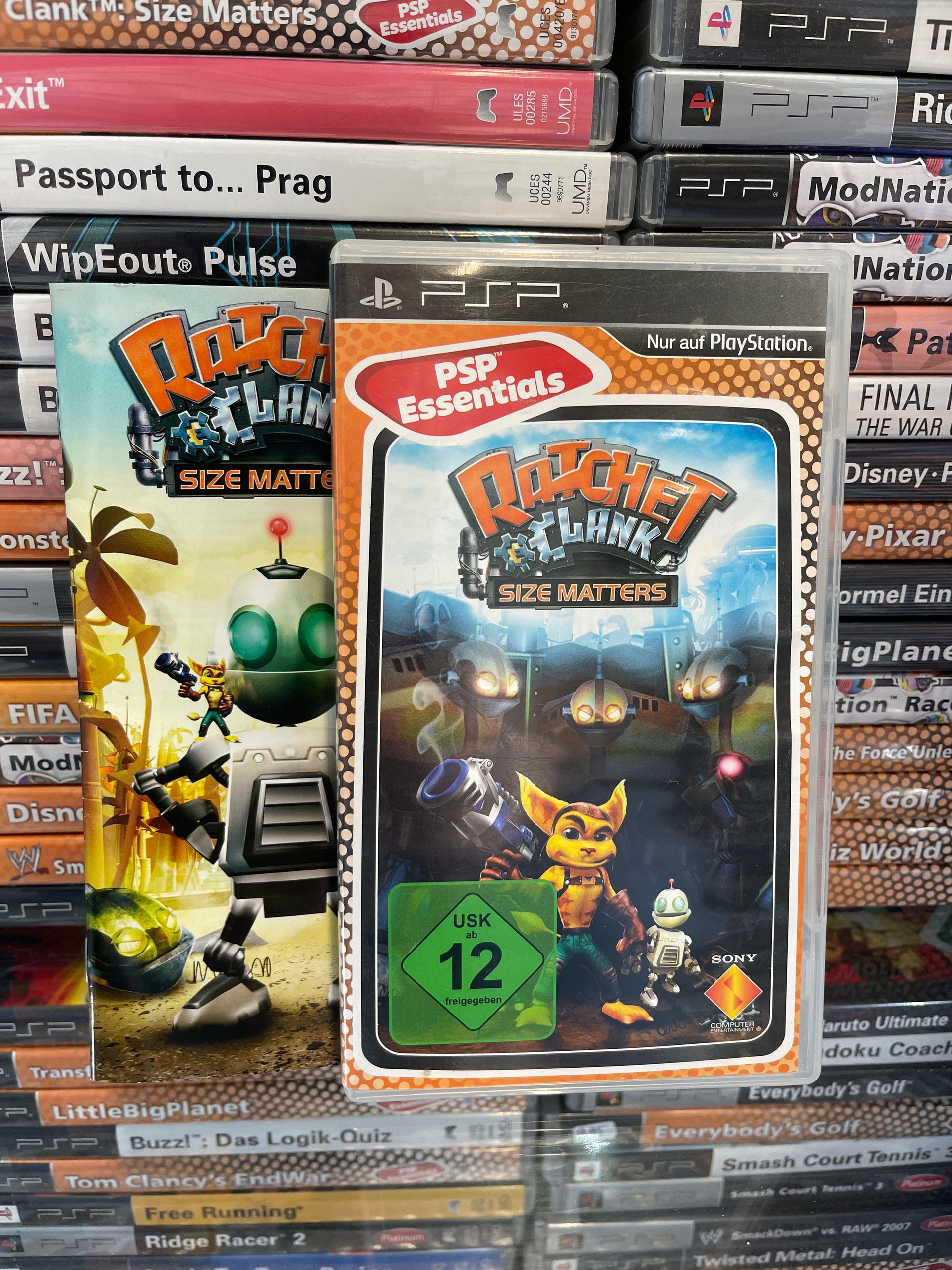 Ratchet Clank Size Matters [Essentials]  PSP *gebraucht