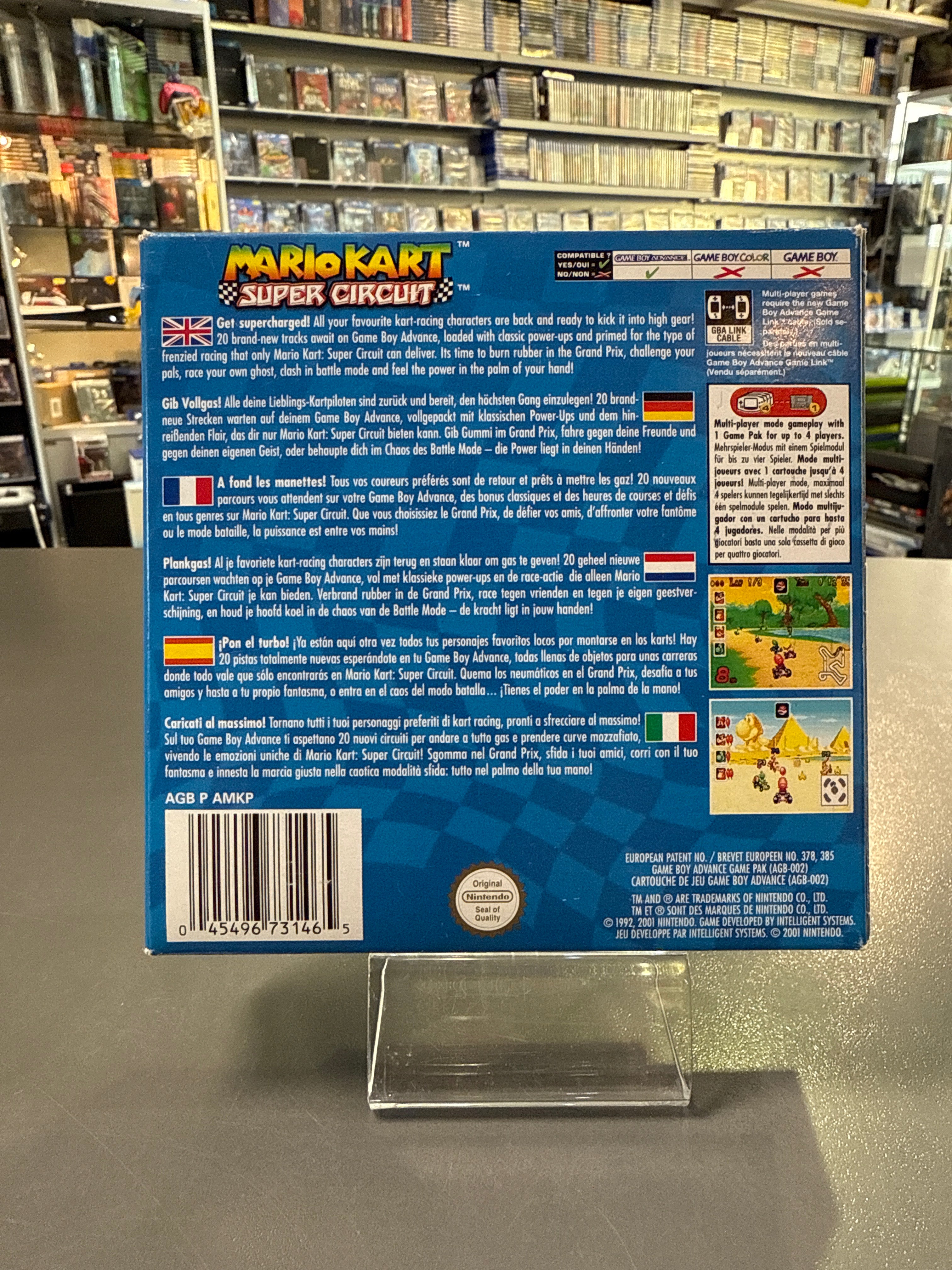 Mario Kart - Super Circuit Gameboy Advance OVP