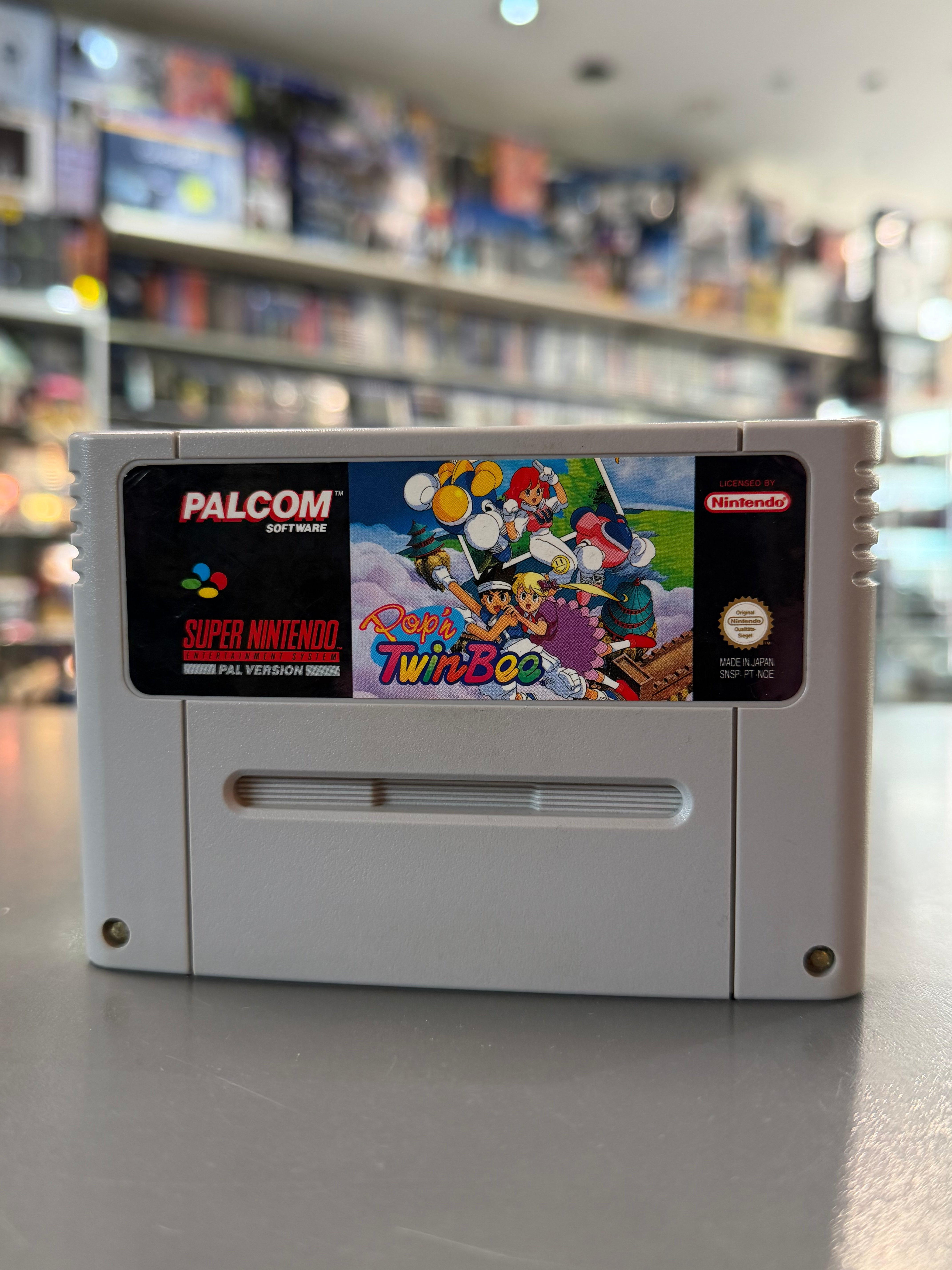Pop´n Twinbee SNES, Super Nintendo Modul *gebraucht