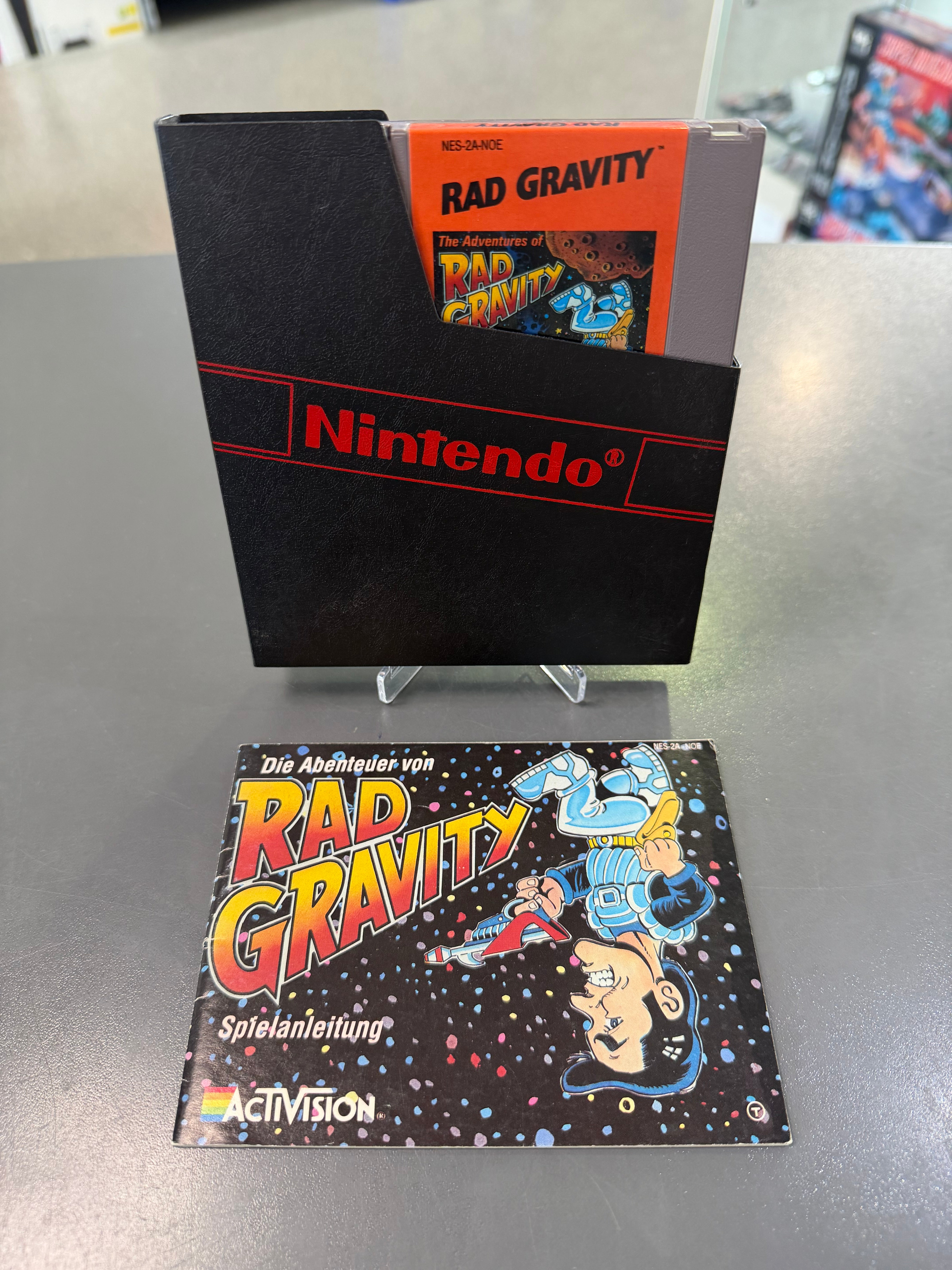 Rad Gravity – NES mit Schuber und Anleitung *gebraucht