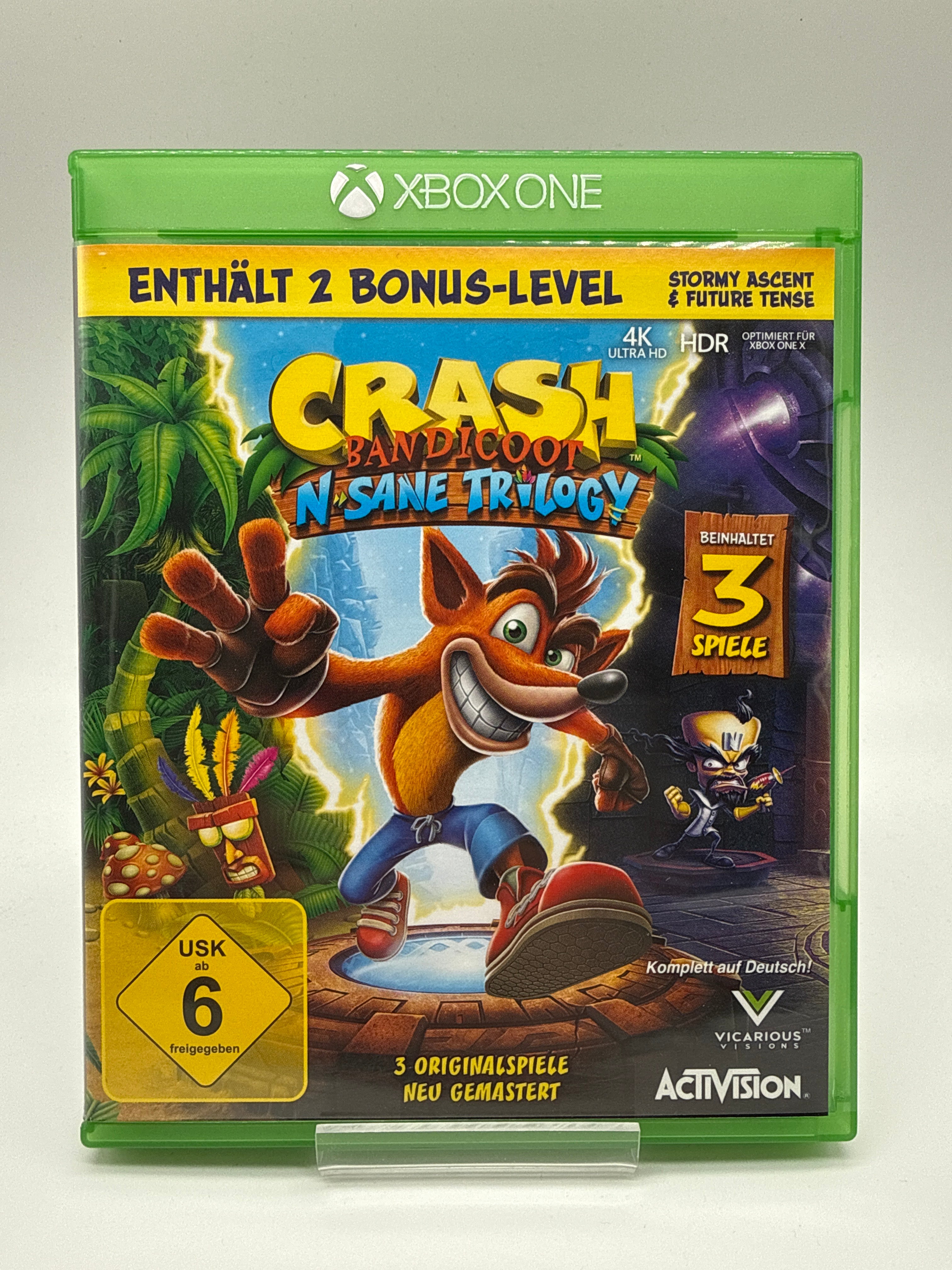 Crash Bandicoot: N.Sane Trilogy Xbox One Xbox Series X *gebraucht