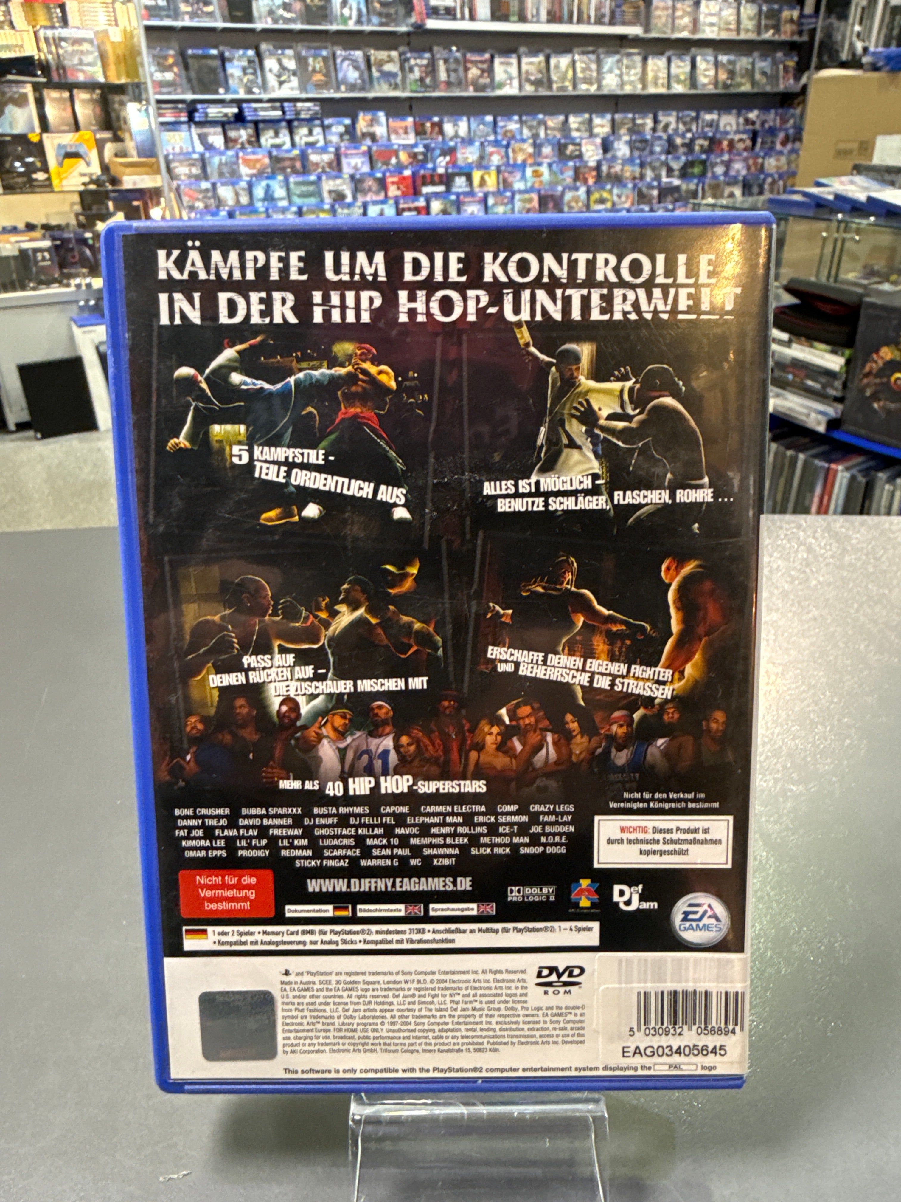 Def Jam: Fight for NY für Playstation 2 / PS2 *gebraucht