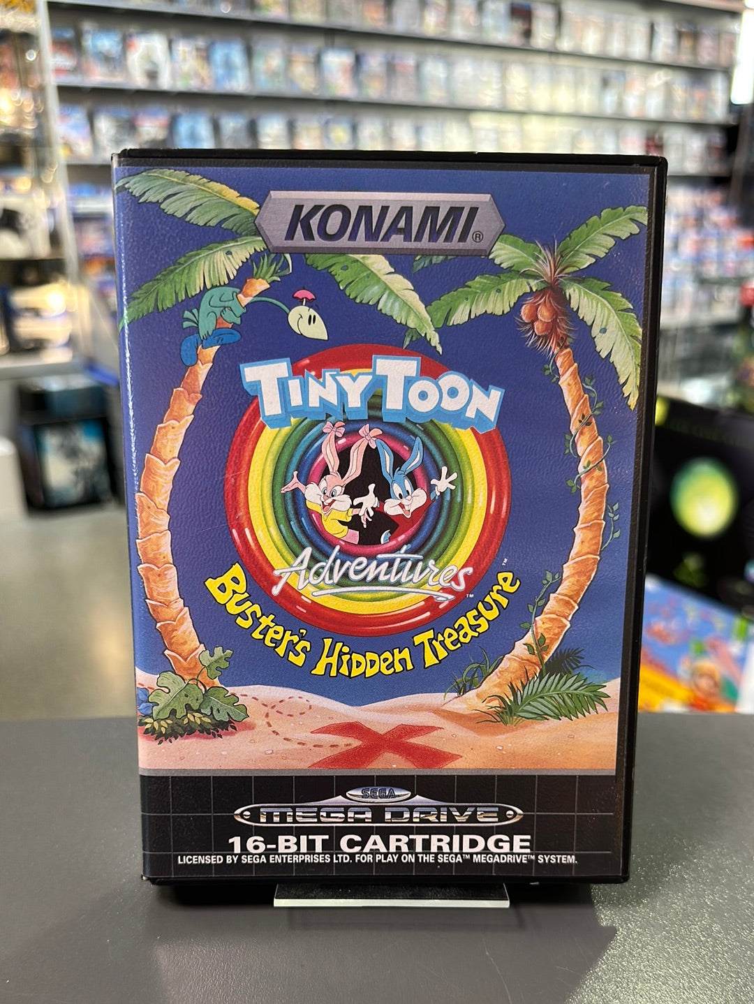Sega Mega Drive Tiny Toon Adventures Busters Hidden Treasure