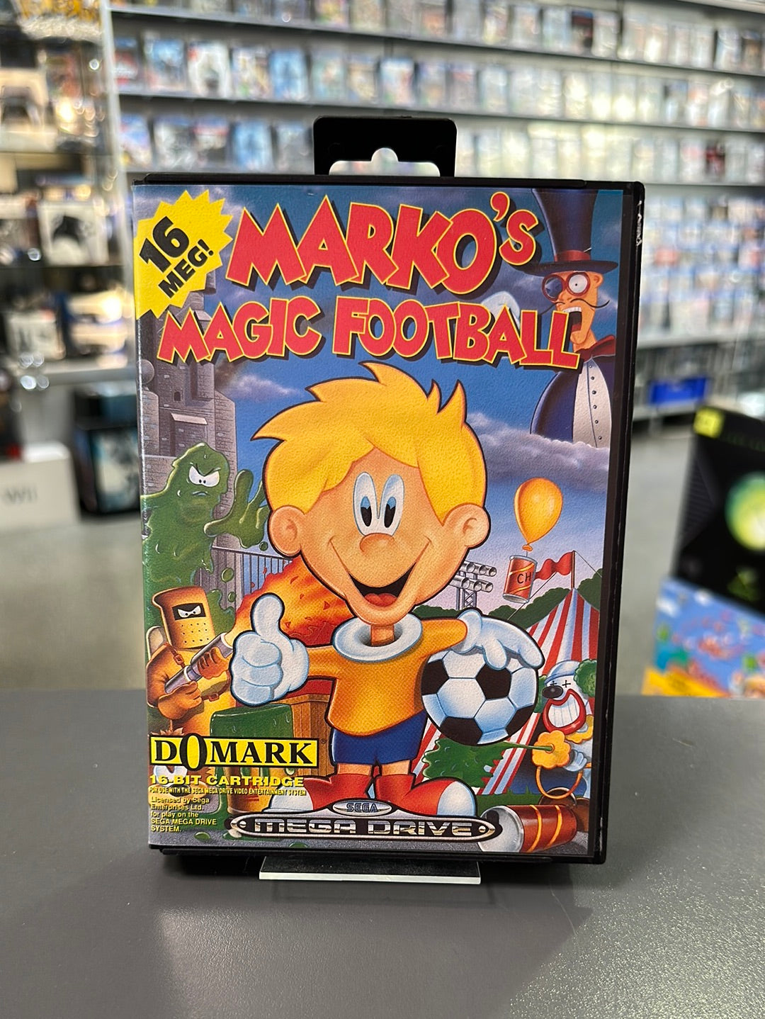 Sega Mega Drive Marlo’s Magic Football