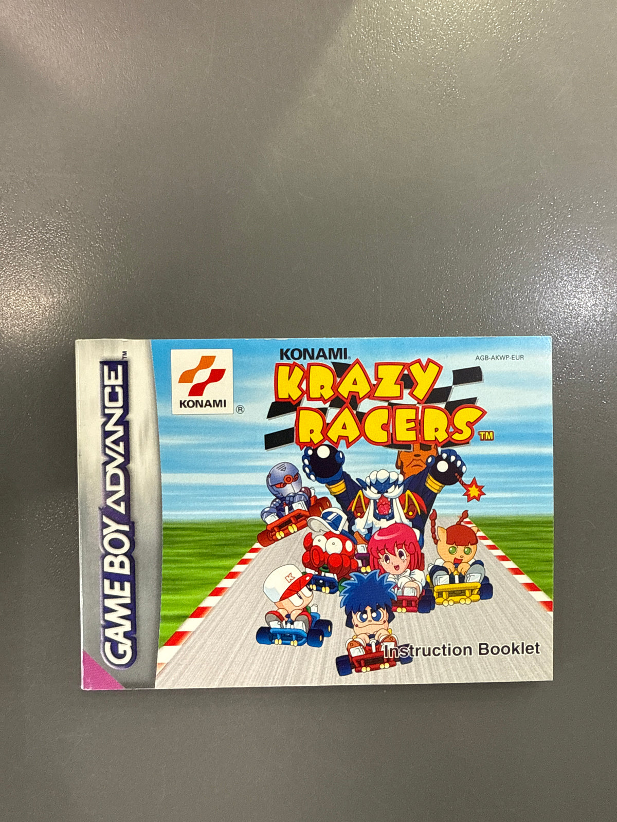 Krazy Racers Label Scan Krazy Racers Gameboy Advance OVP *gebraucht