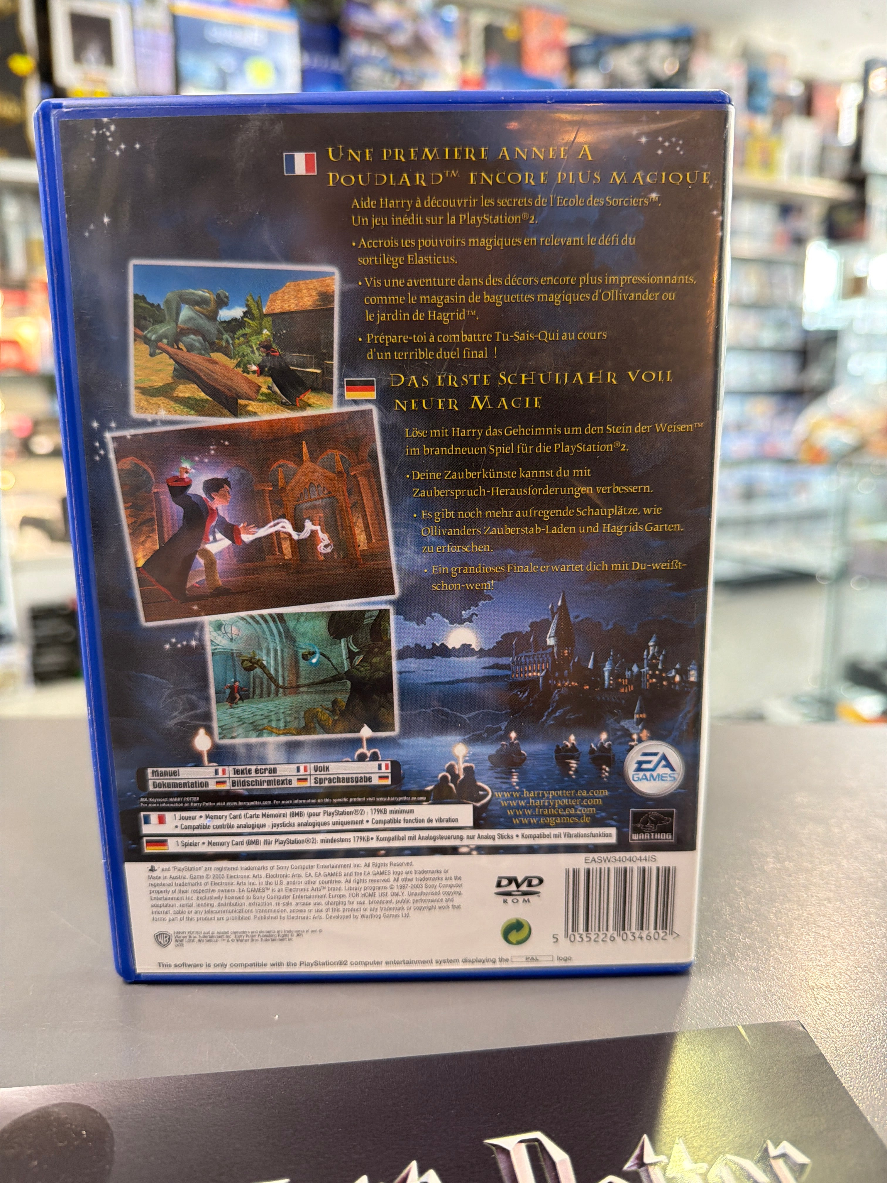 Harry Potter und der Stein der Weisen für Playstation 2 / PS2