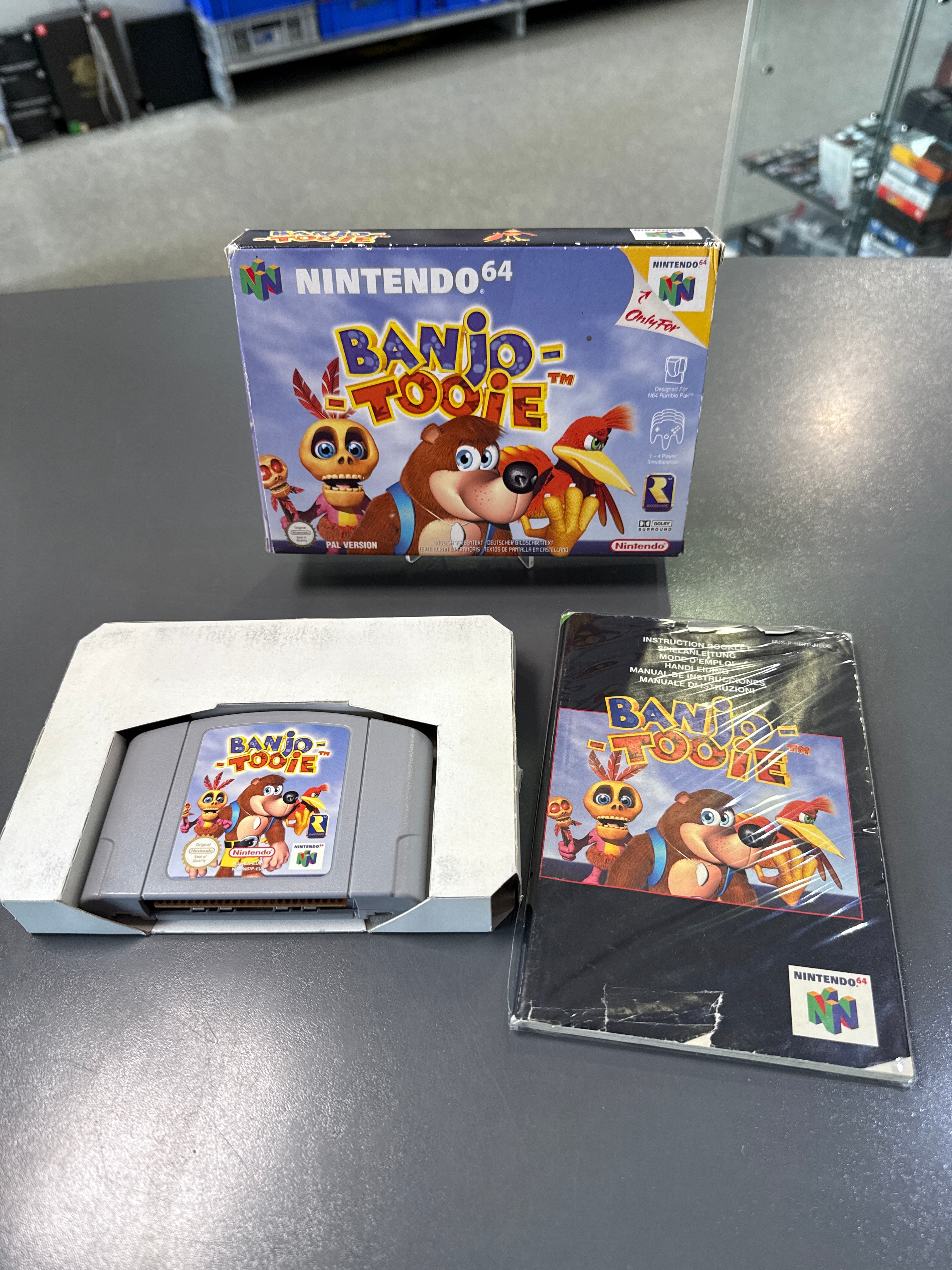 Banjo-Tooie Nintendo 64 N64 PAL CIB Komplett mit OVP Anleitung *gebraucht Kaufen