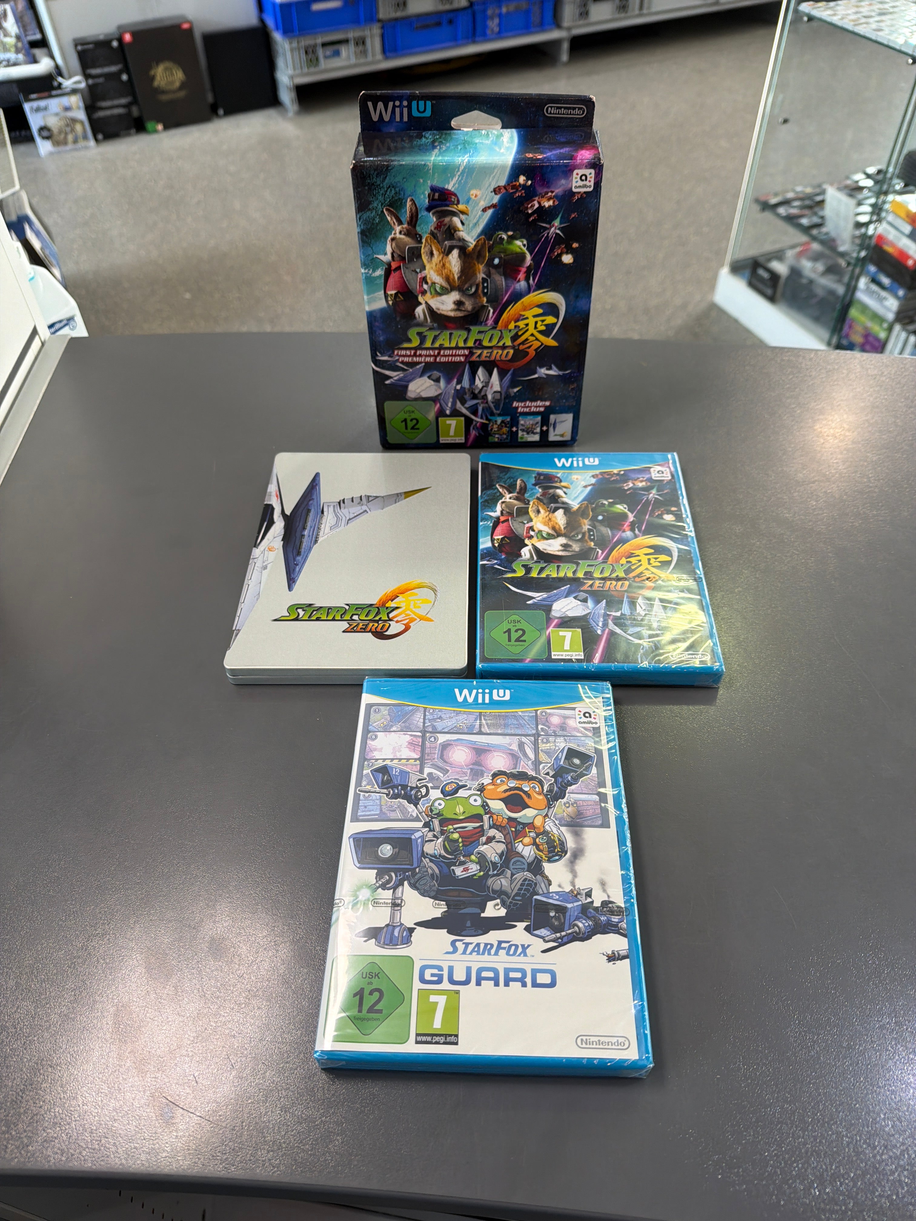 Star Fox Zero First Print Edition inkl. Star Fox Zero Guard - Nintendo Wii U *Neu