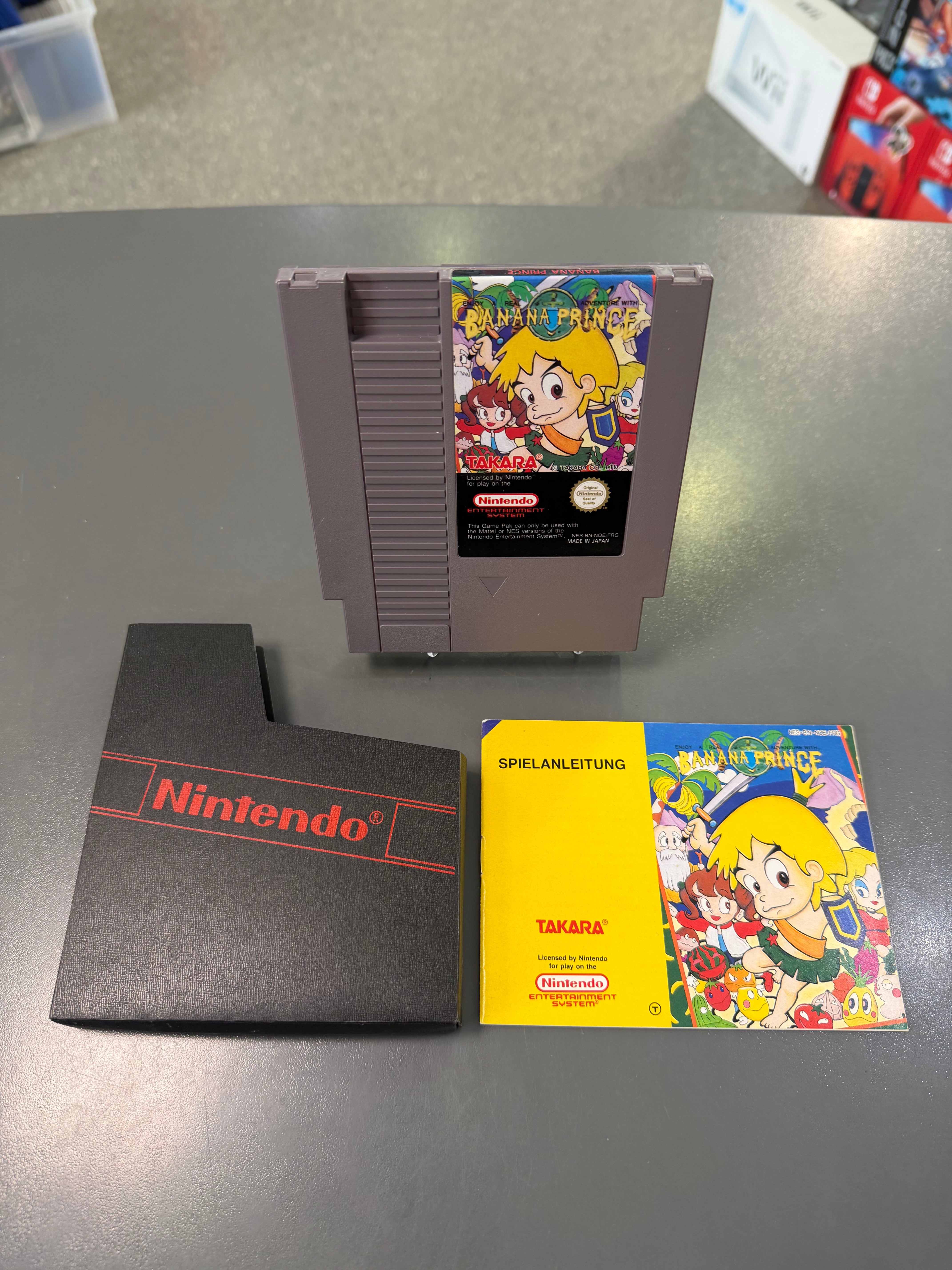 Banana Prince – NES mit Schuber und Anleitung *gebraucht
