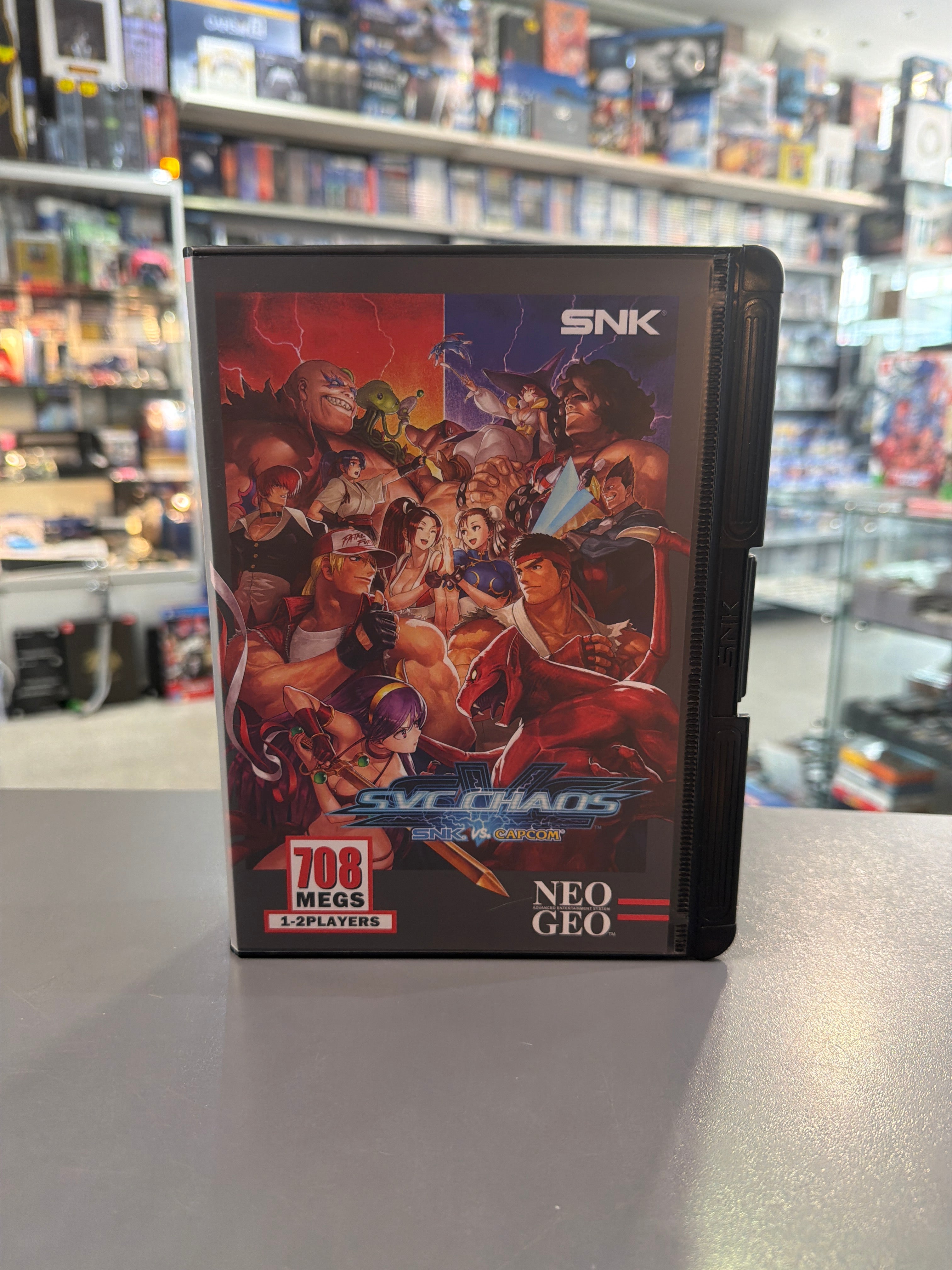 SNK VS CAPCOM SVC CHAOS Collectors Edition Neo Geo Case Nintendo Switch NEU