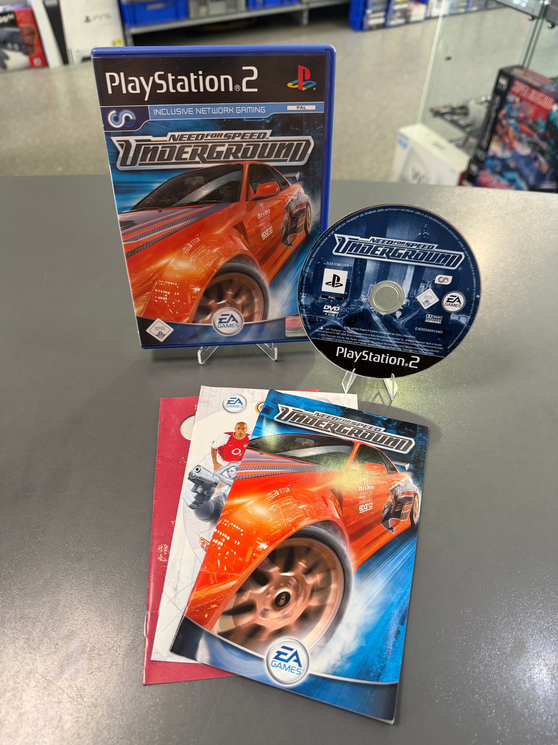 Need for Speed Underground Playstation 2, PS2 *gebraucht