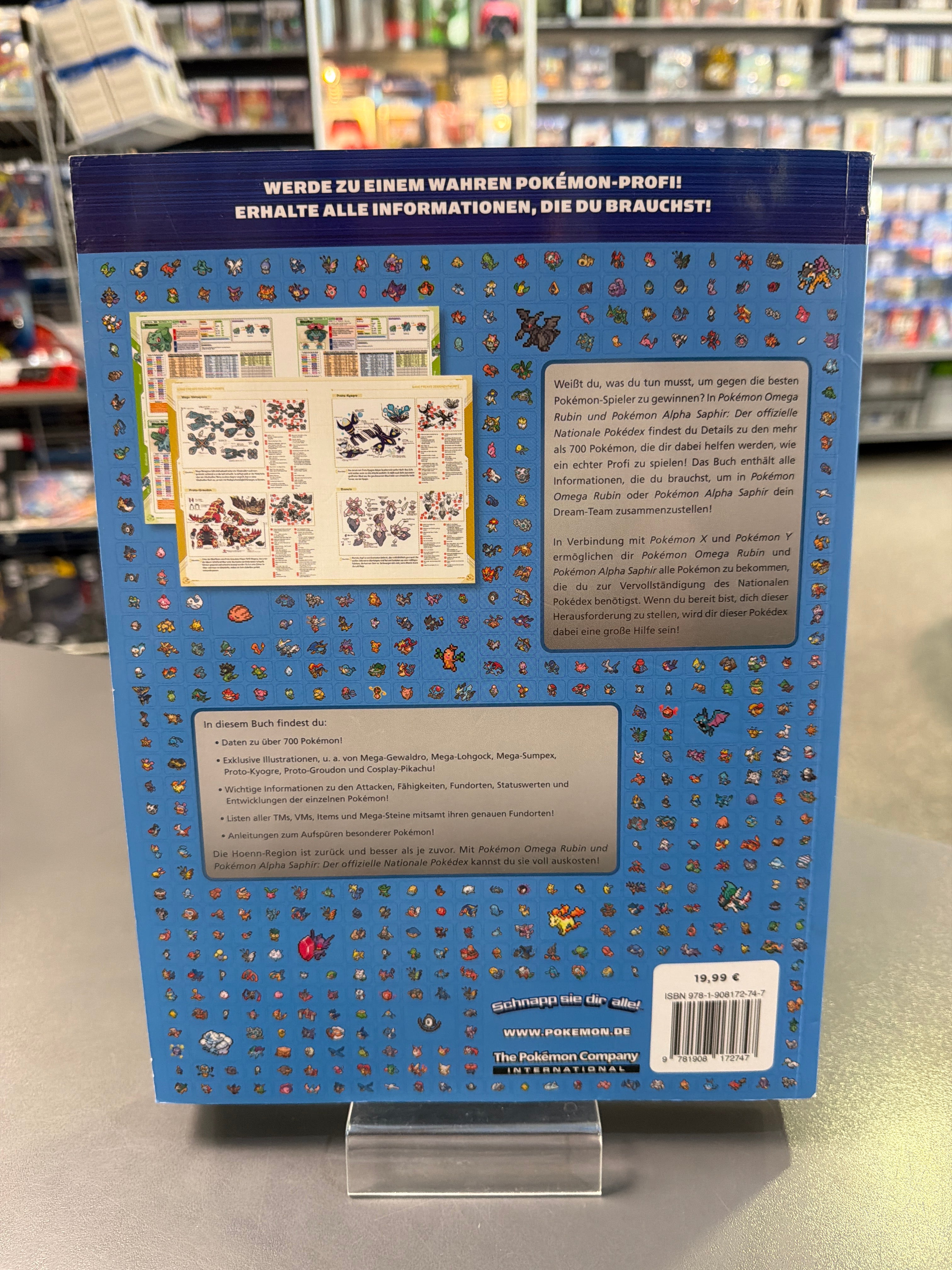 Pokemon Omega Rubin und Alpha Saphir Pokedex *gebraucht