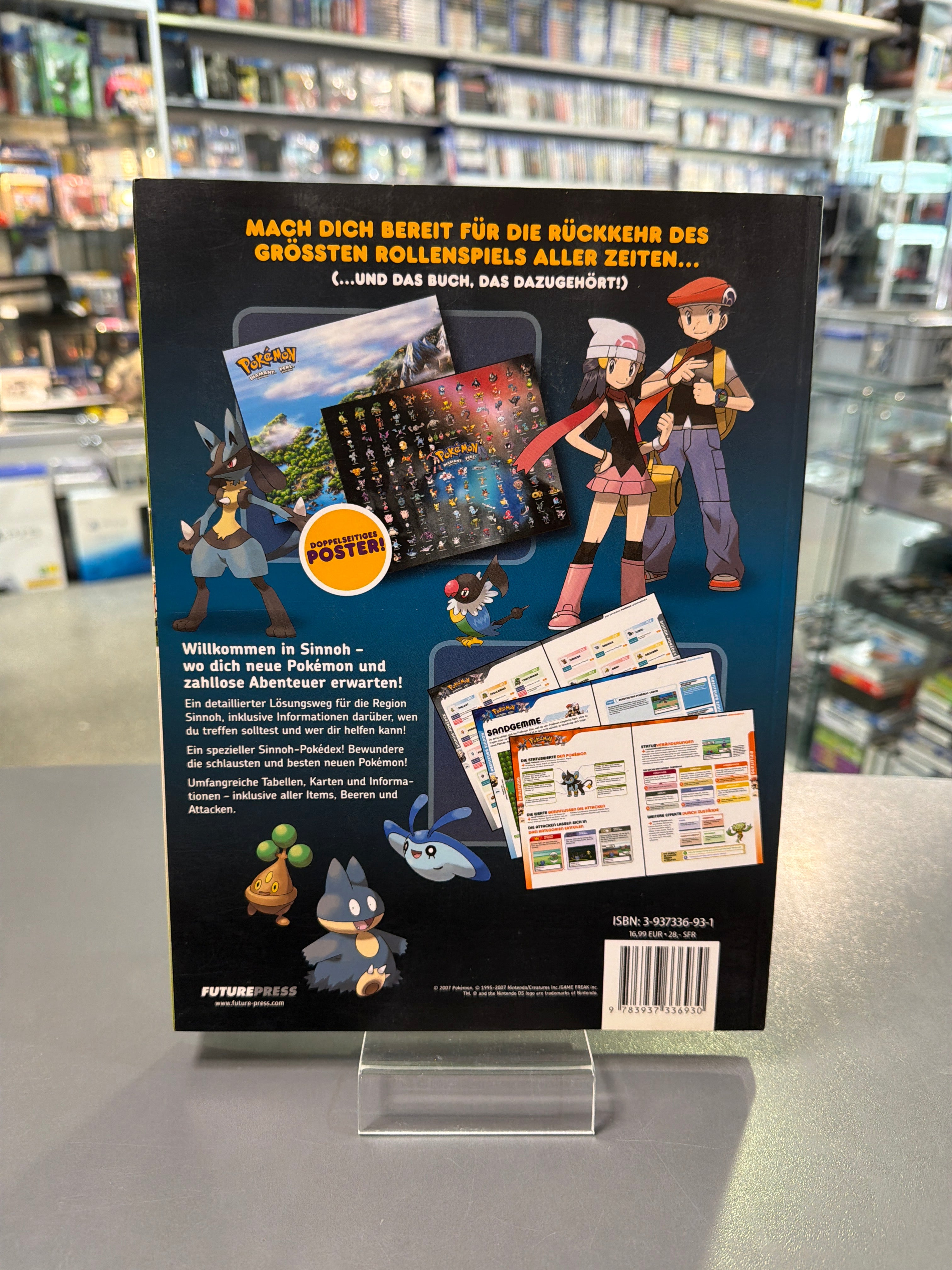 Pokemon Diamant und Perl- Edition Lösungsbuch  *gebraucht