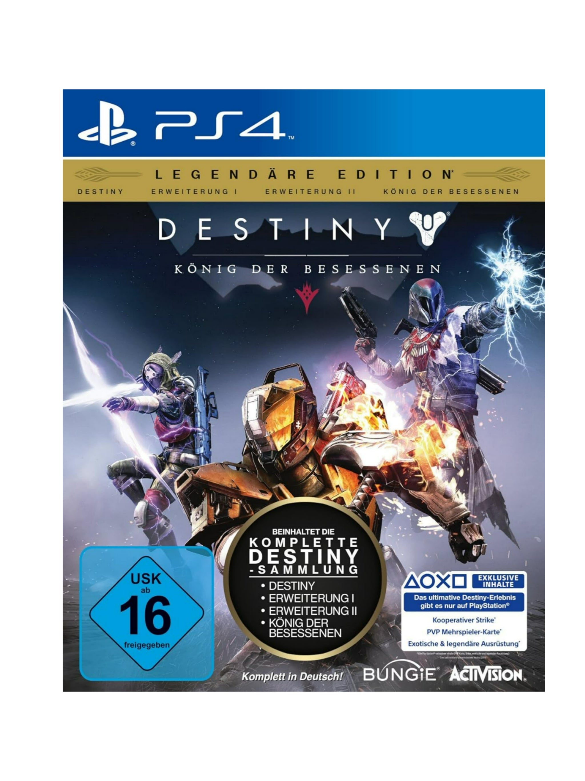 Destiny: König der Besessenen Legendäre Edition PS4 *gebraucht