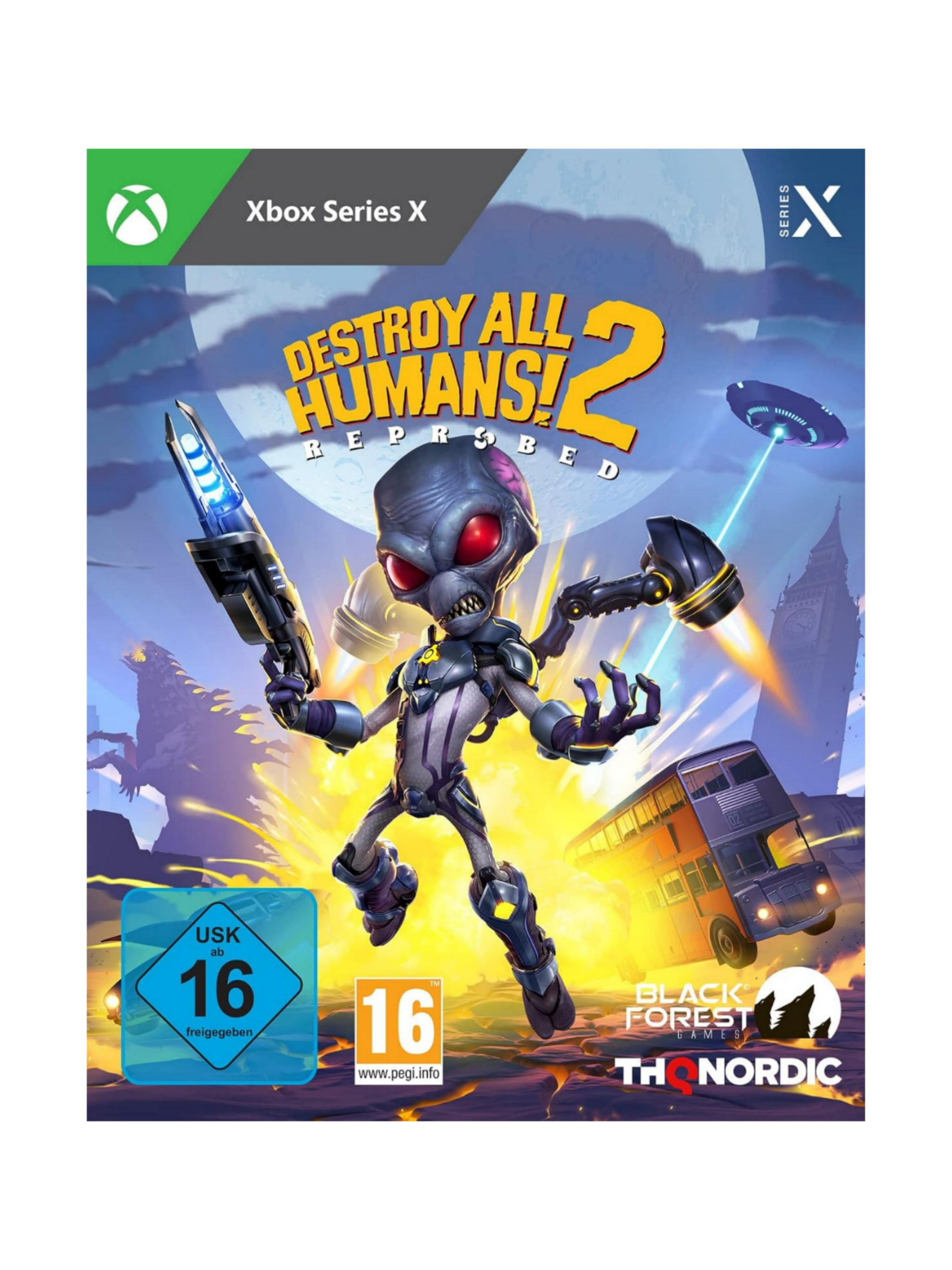 Destroy All Humans! 2 Reprobed für Xbox Series X neu mit Originalverpackung und Spiel-Disc.