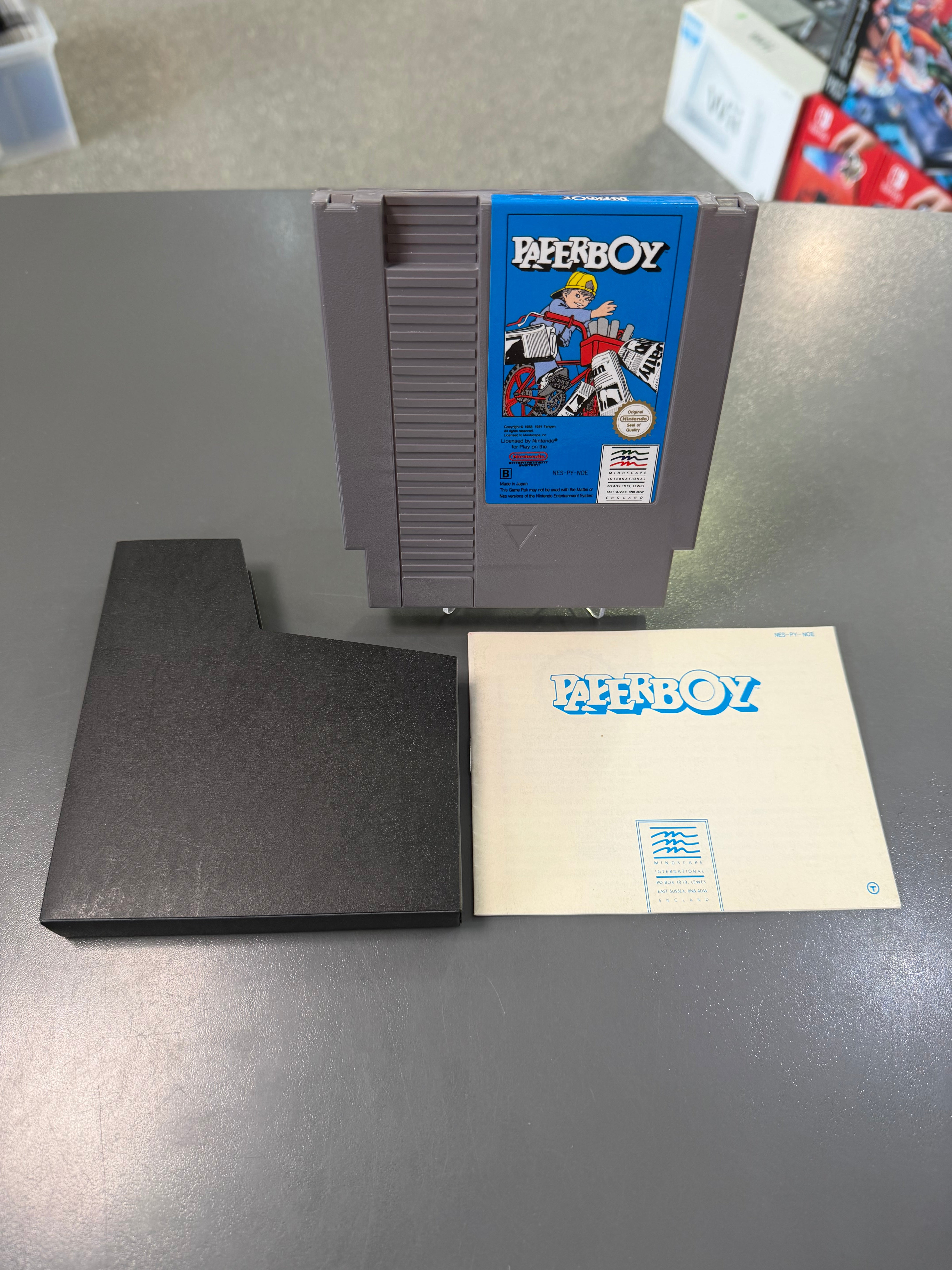 Paperboy – NES mit Schuber und Anleitung *gebraucht