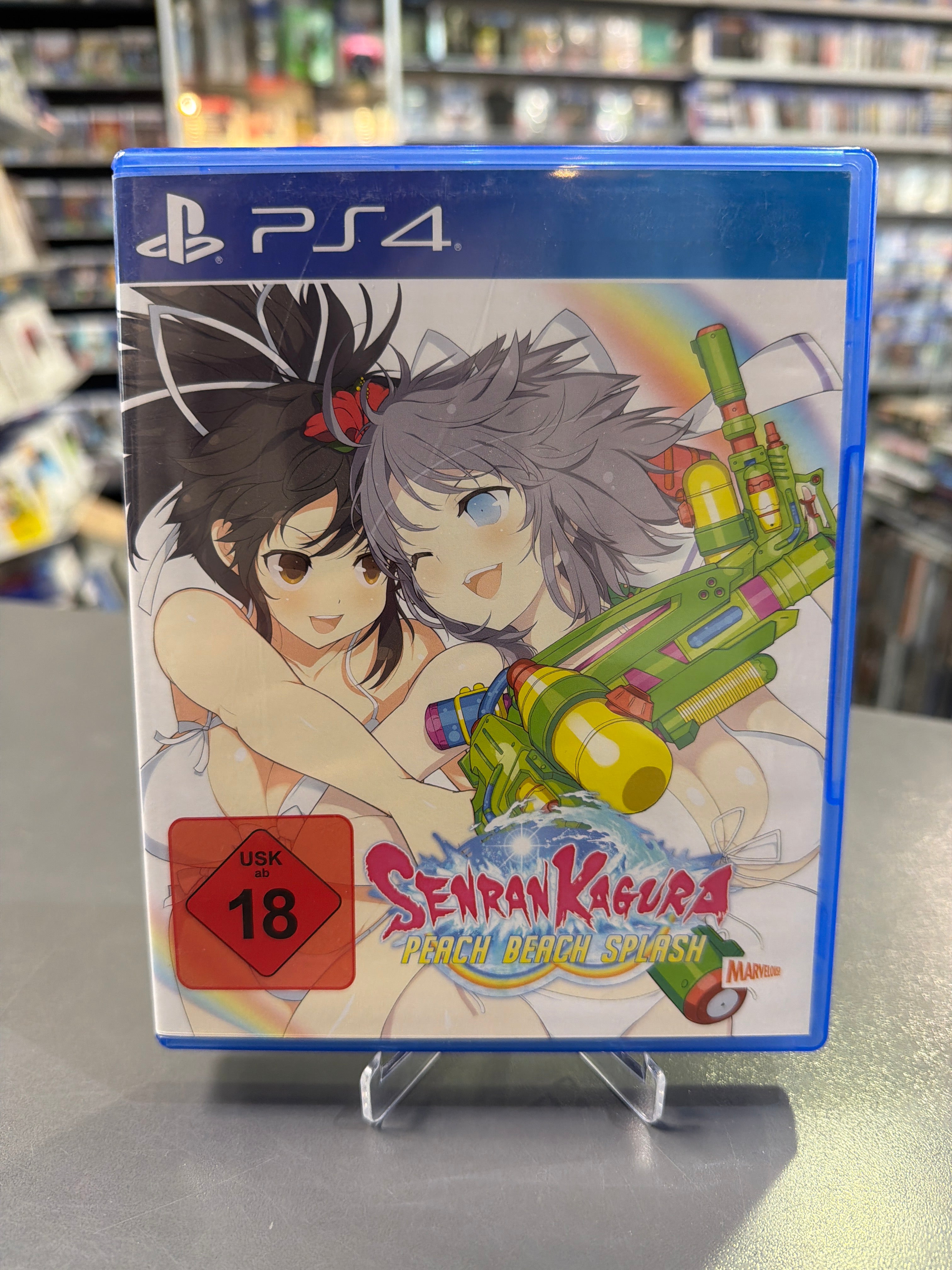 Senran-Kagura-Peach-Beach-Splash-Playstation-4-gebraucht