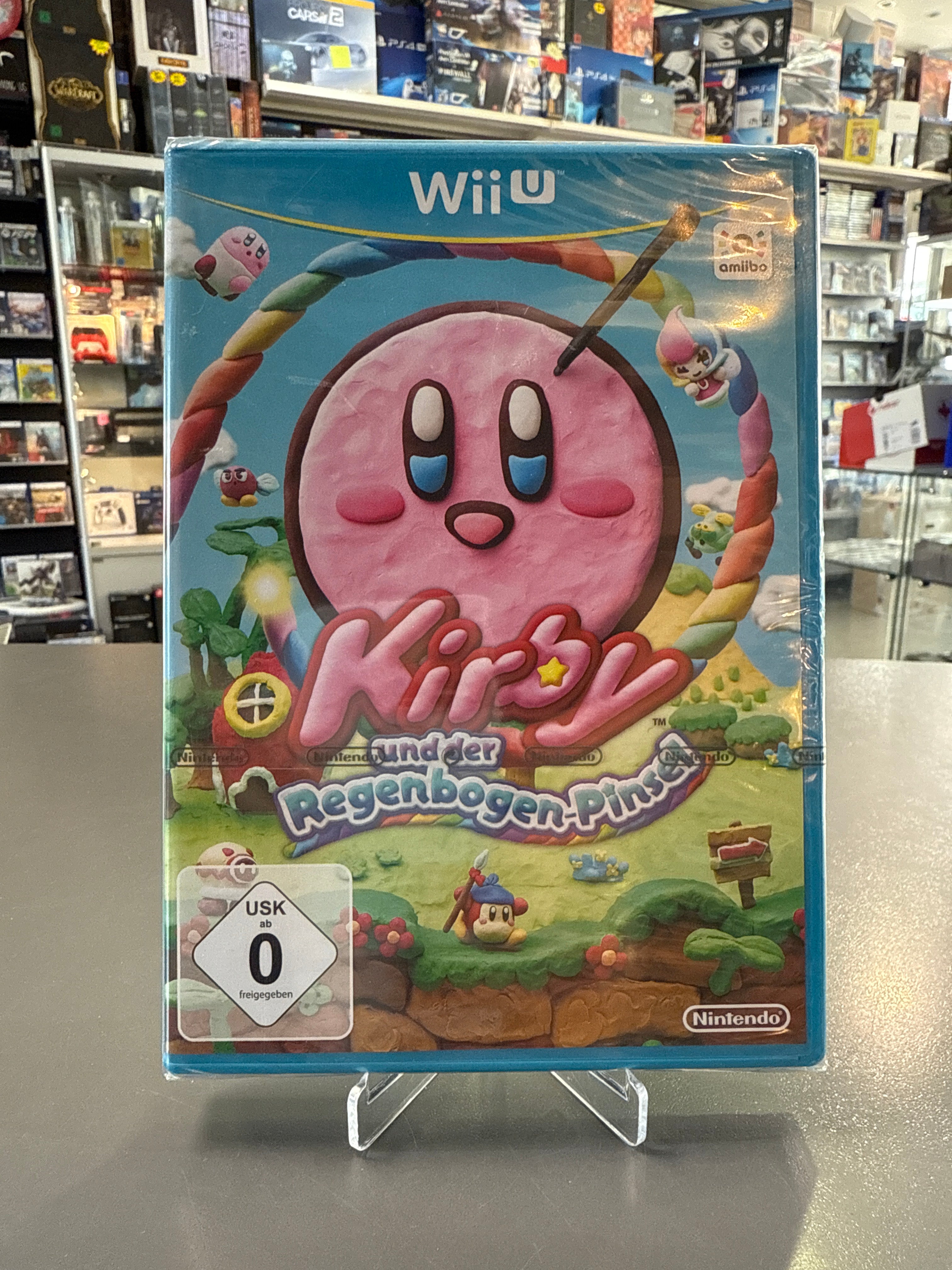 Kirby und der Regenbogen-Pinsel Wii U Neu