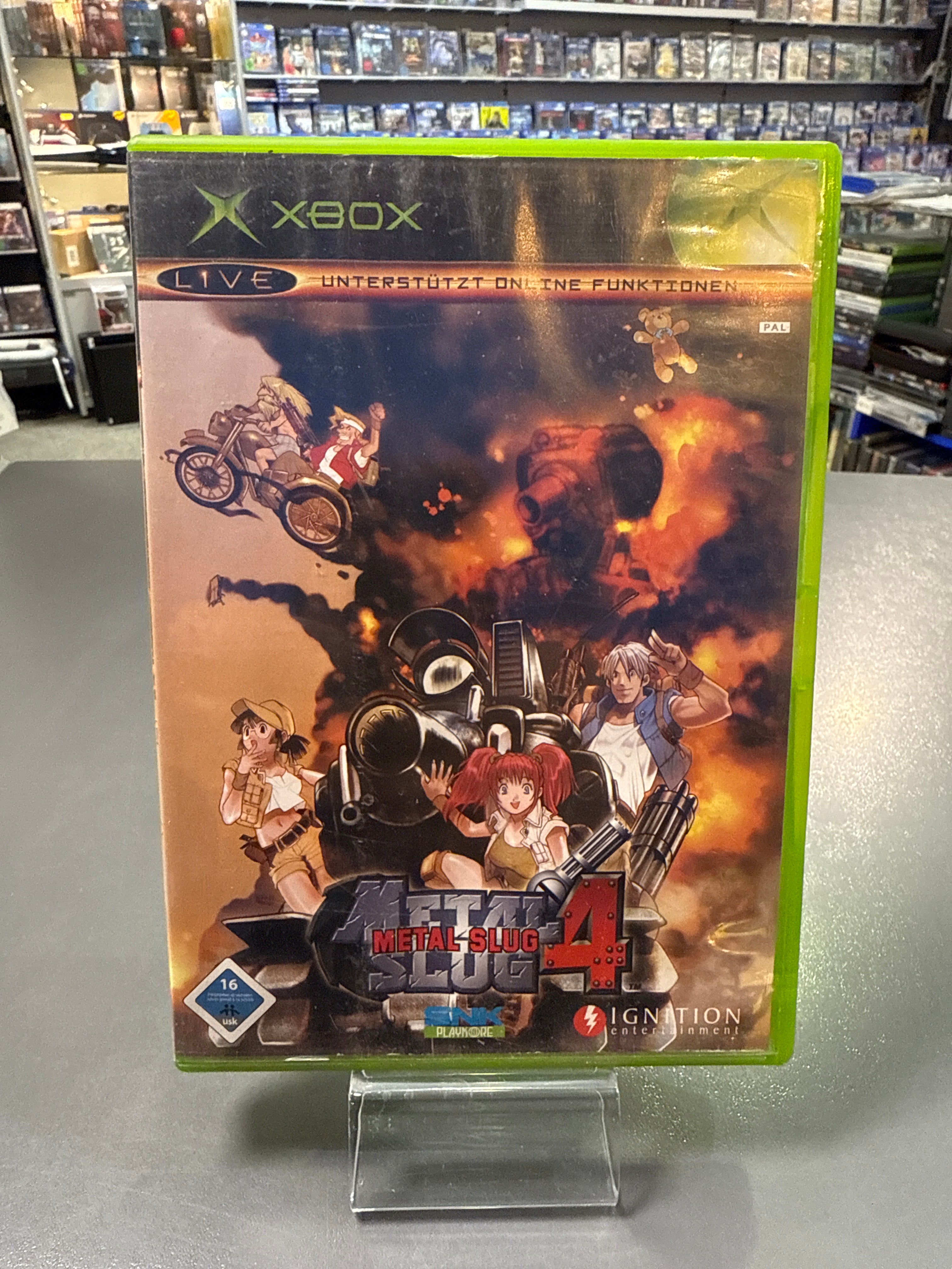 Metal Slug 4 für XBOX Classic *gebraucht